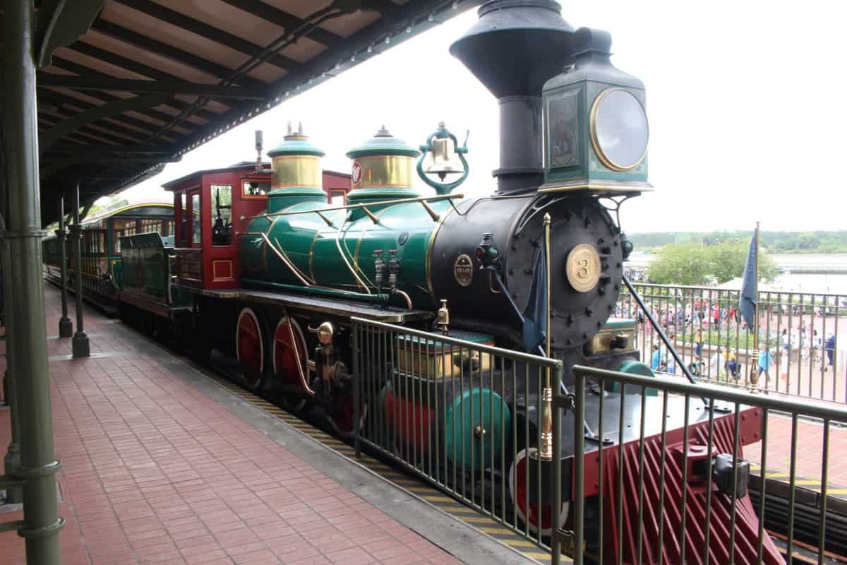 Magic Kingdom train station
