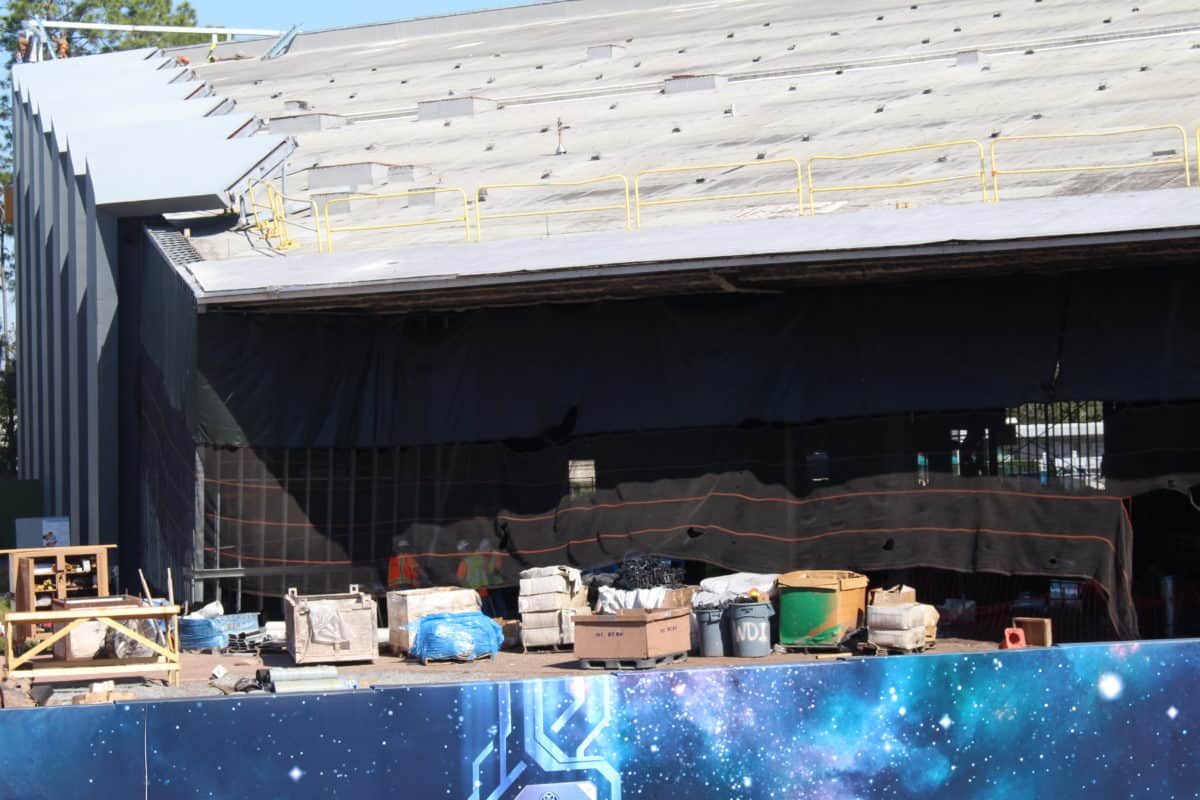 epcot guardians of the galaxy coaster construction