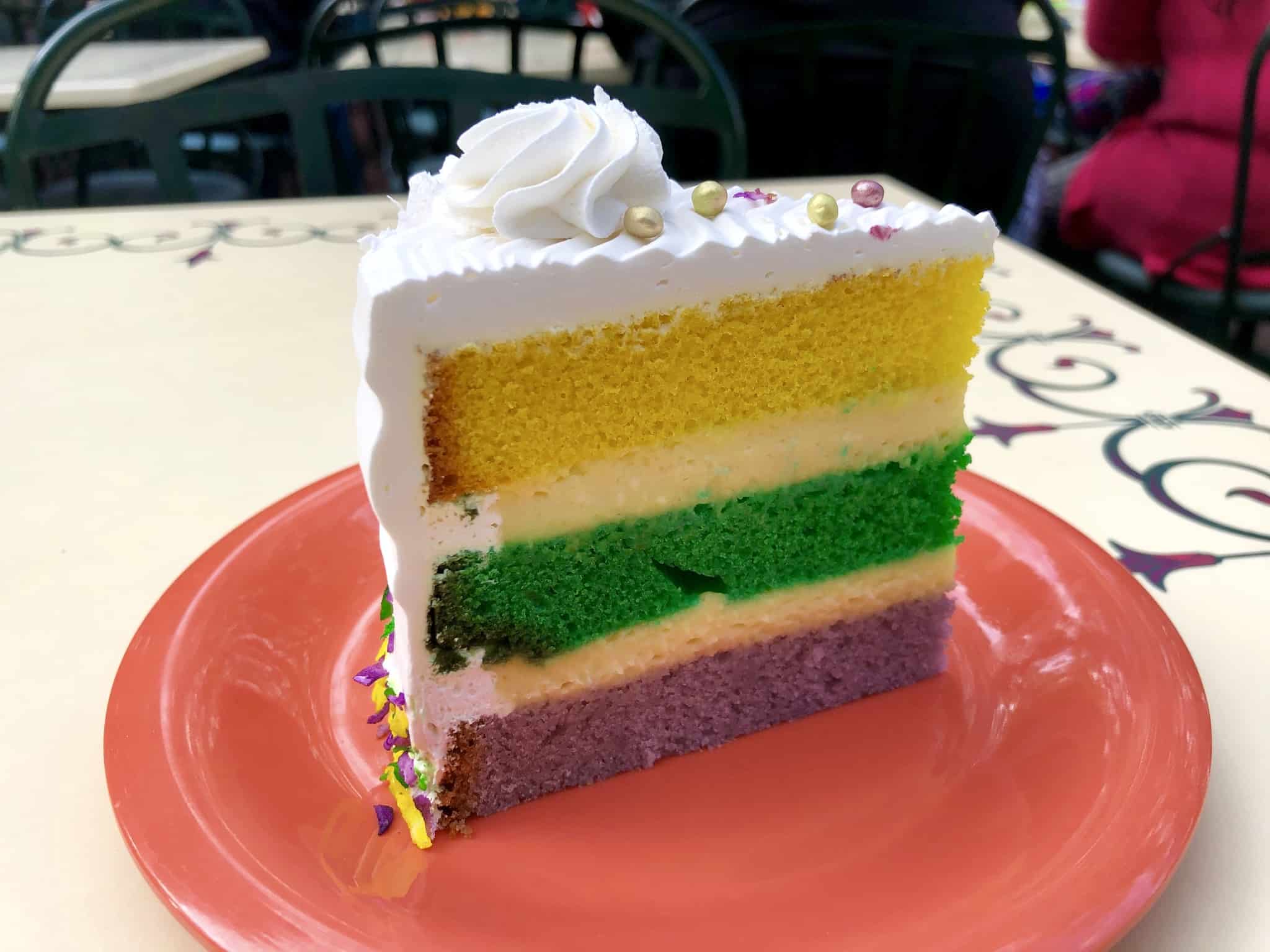 Mardi Gras Coconut Cake French Market Disneyland Park