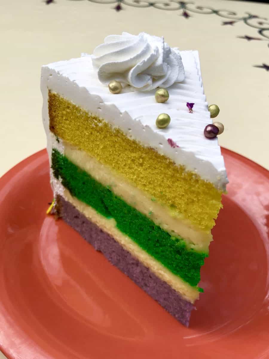 Mardi Gras Coconut Cake French Market Disneyland Park
