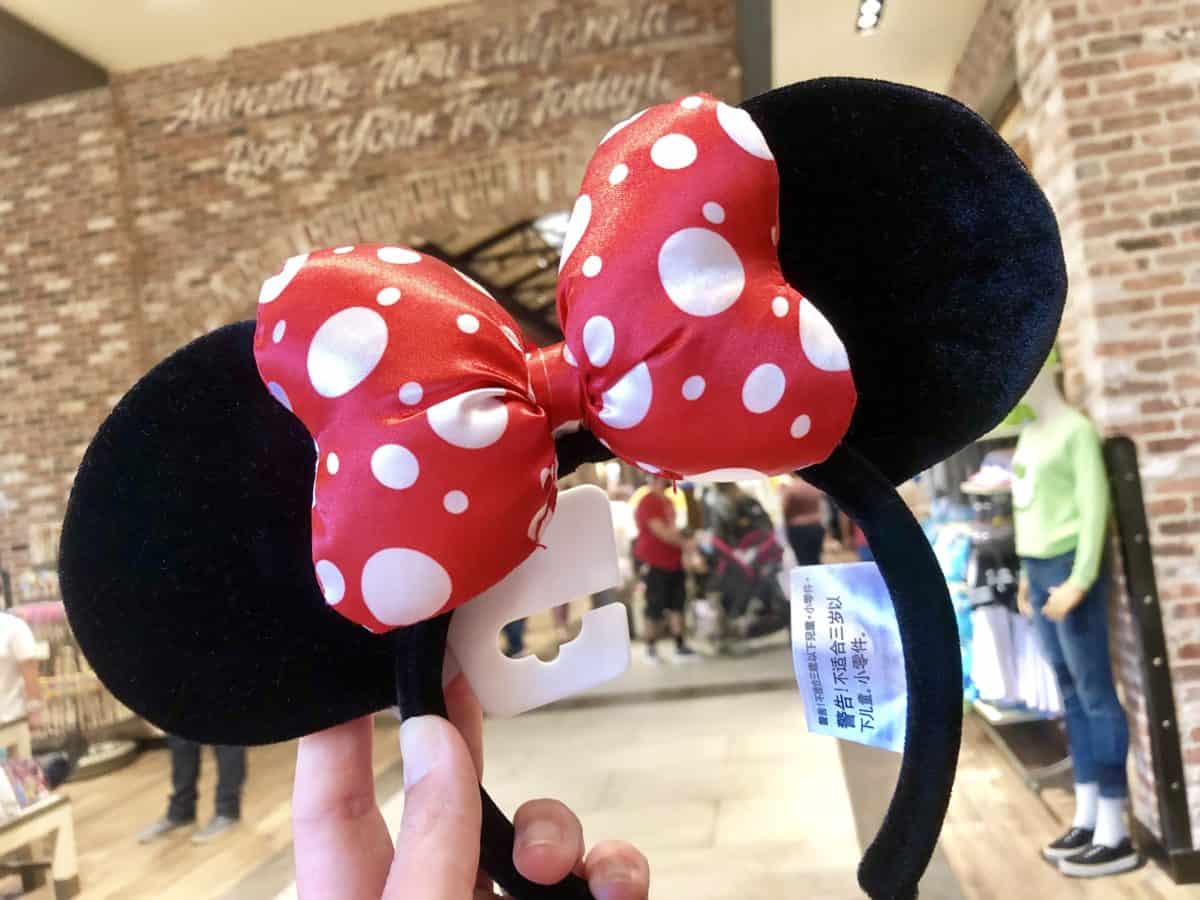 New Classic Red Polka Dot Minnie Ears