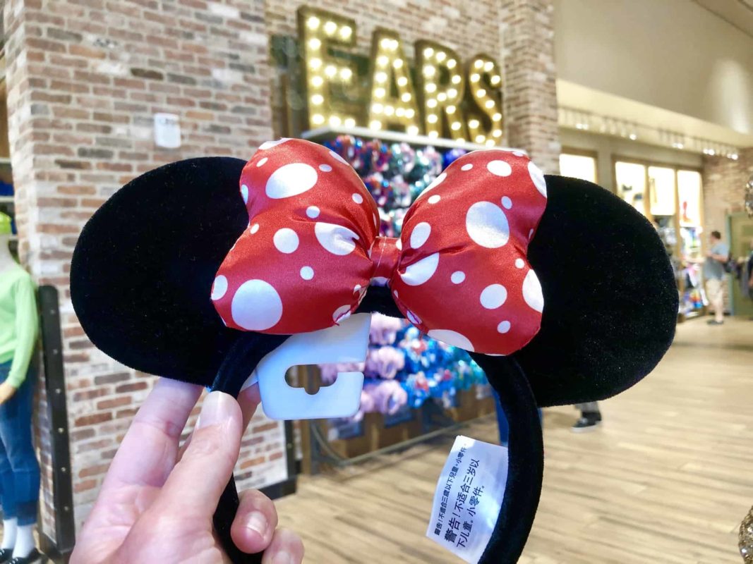 New Classic Red Polka Dot Minnie Ears