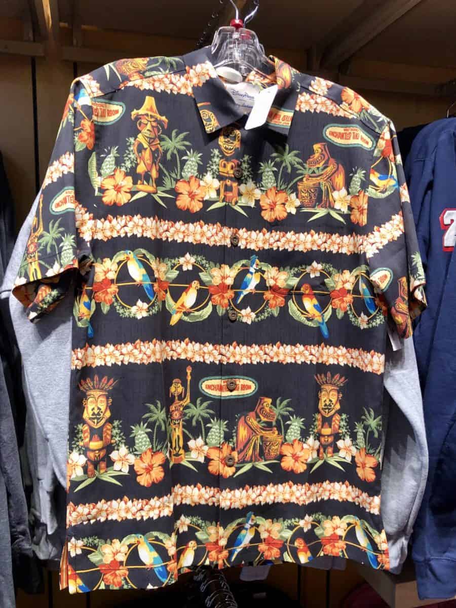 New Tommy Bahama Walt Disney's Enchanted Tiki Room Button Up Shirt