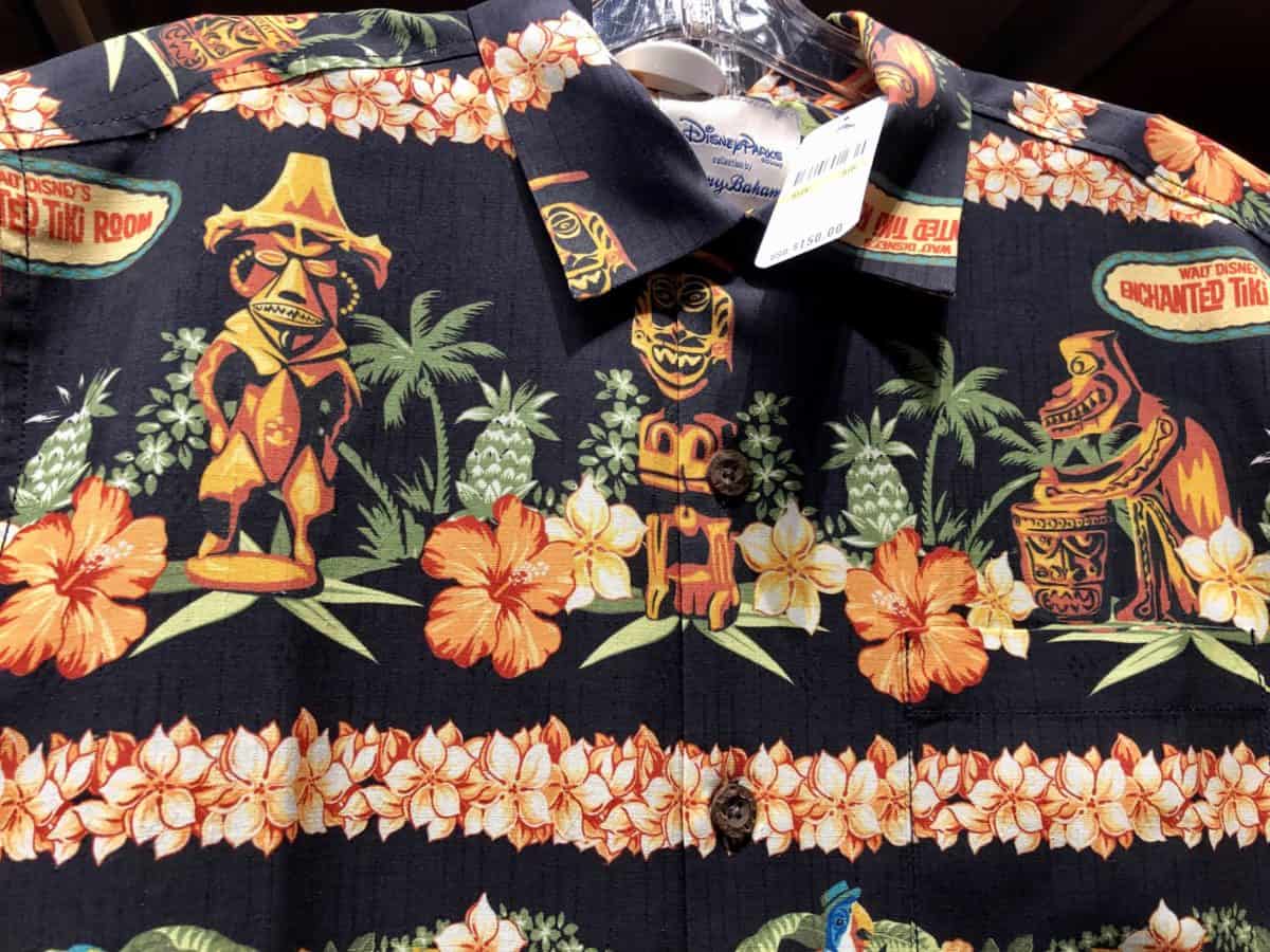 New Tommy Bahama Walt Disney's Enchanted Tiki Room Button Up Shirt