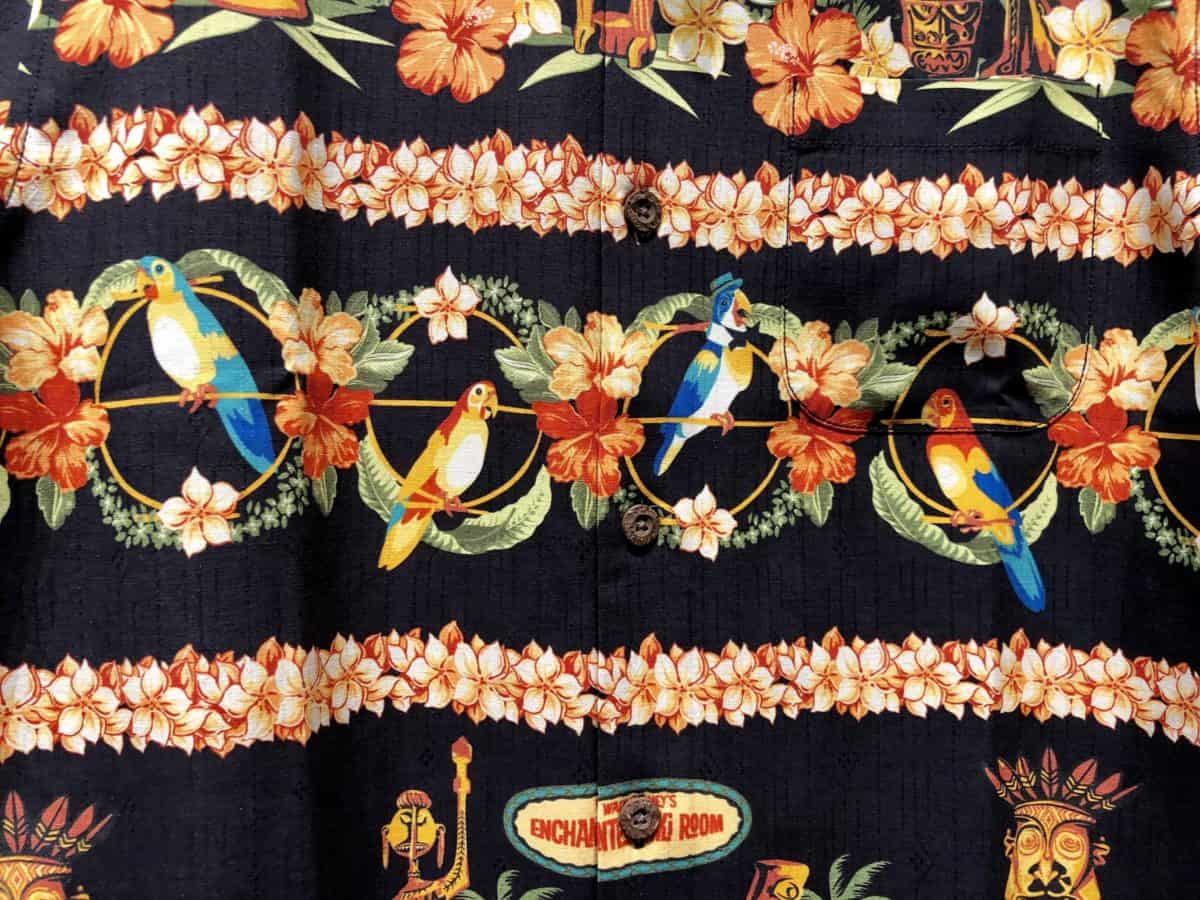 New Tommy Bahama Walt Disney's Enchanted Tiki Room Button Up Shirt