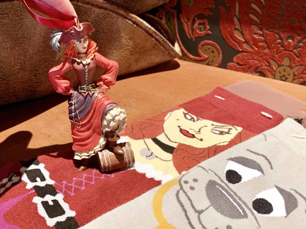 Pirates of the Caribbean Redd Socks and Ornament Disneyland