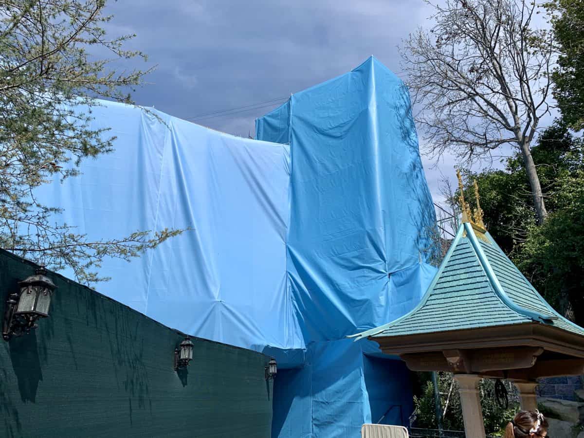 Sleeping Beauty Castle Refurbishment Update 3 26 2019