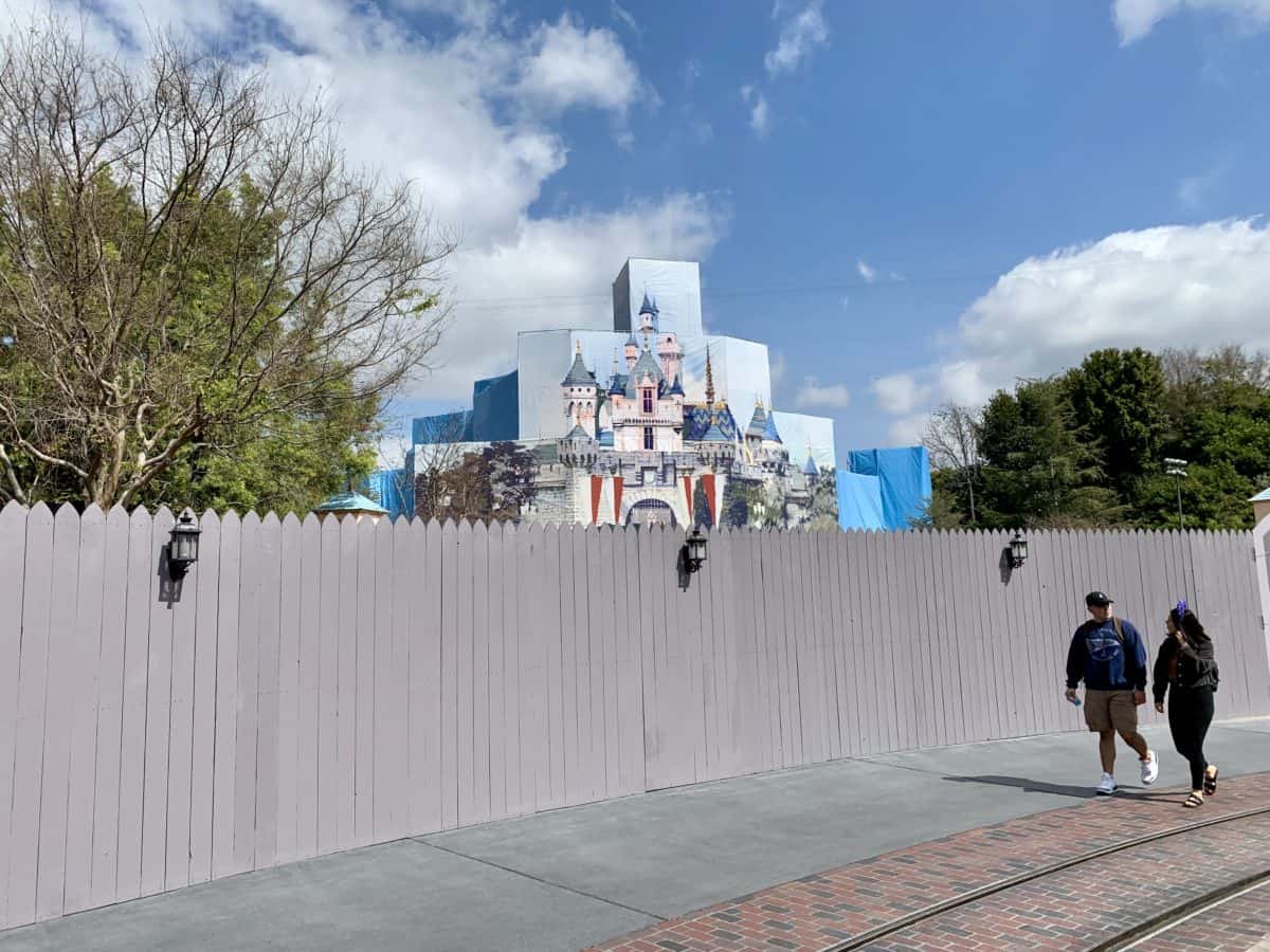 Sleeping Beauty Castle Refurbishment Update 3 26 2019