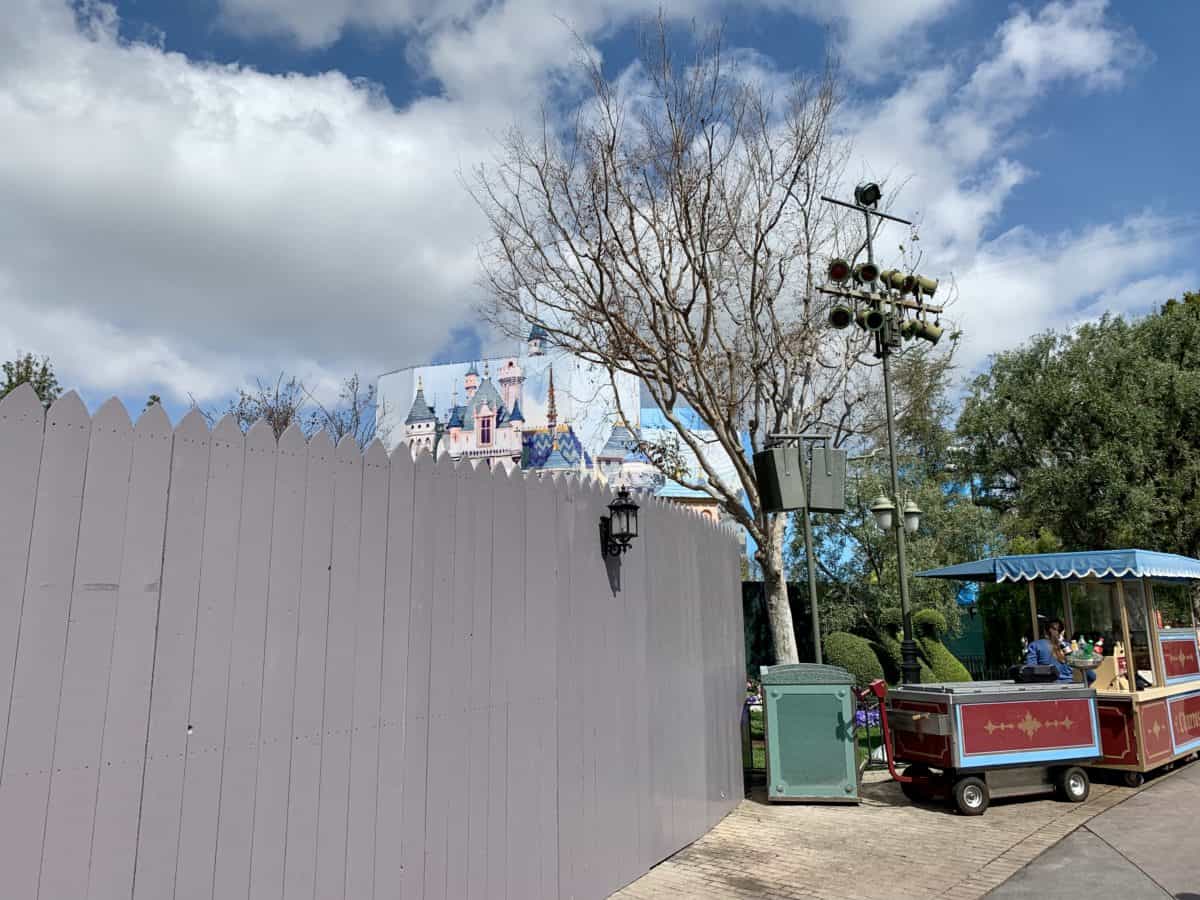 Sleeping Beauty Castle Refurbishment Update 3 26 2019