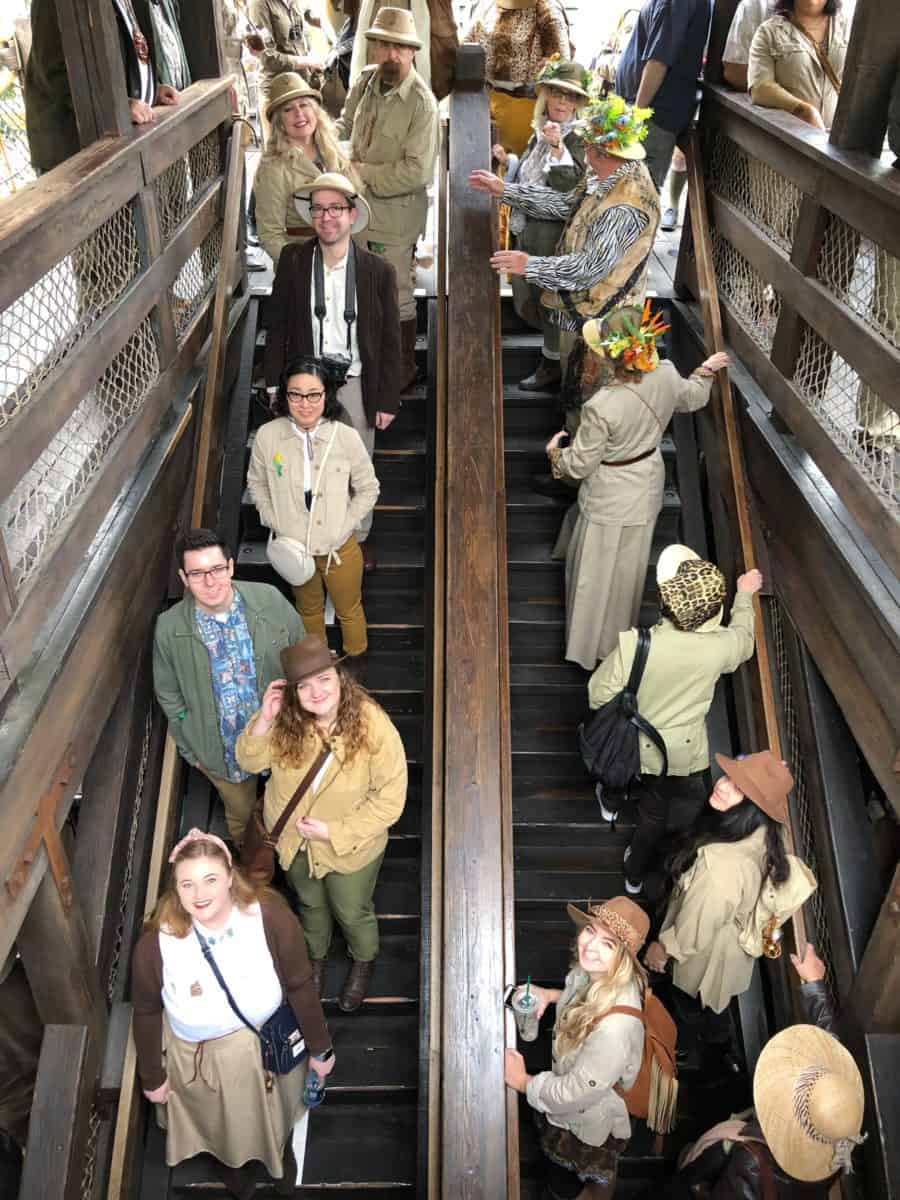 Adventurers of all shapes and sizes filled the Jungle Cruise queue in anticipation of a true-life adventure on the rivers of the world.