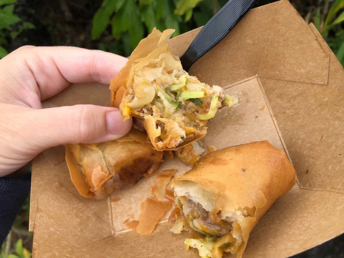 adventureland philly cheesteak spring roll magic kingdom walt disney world