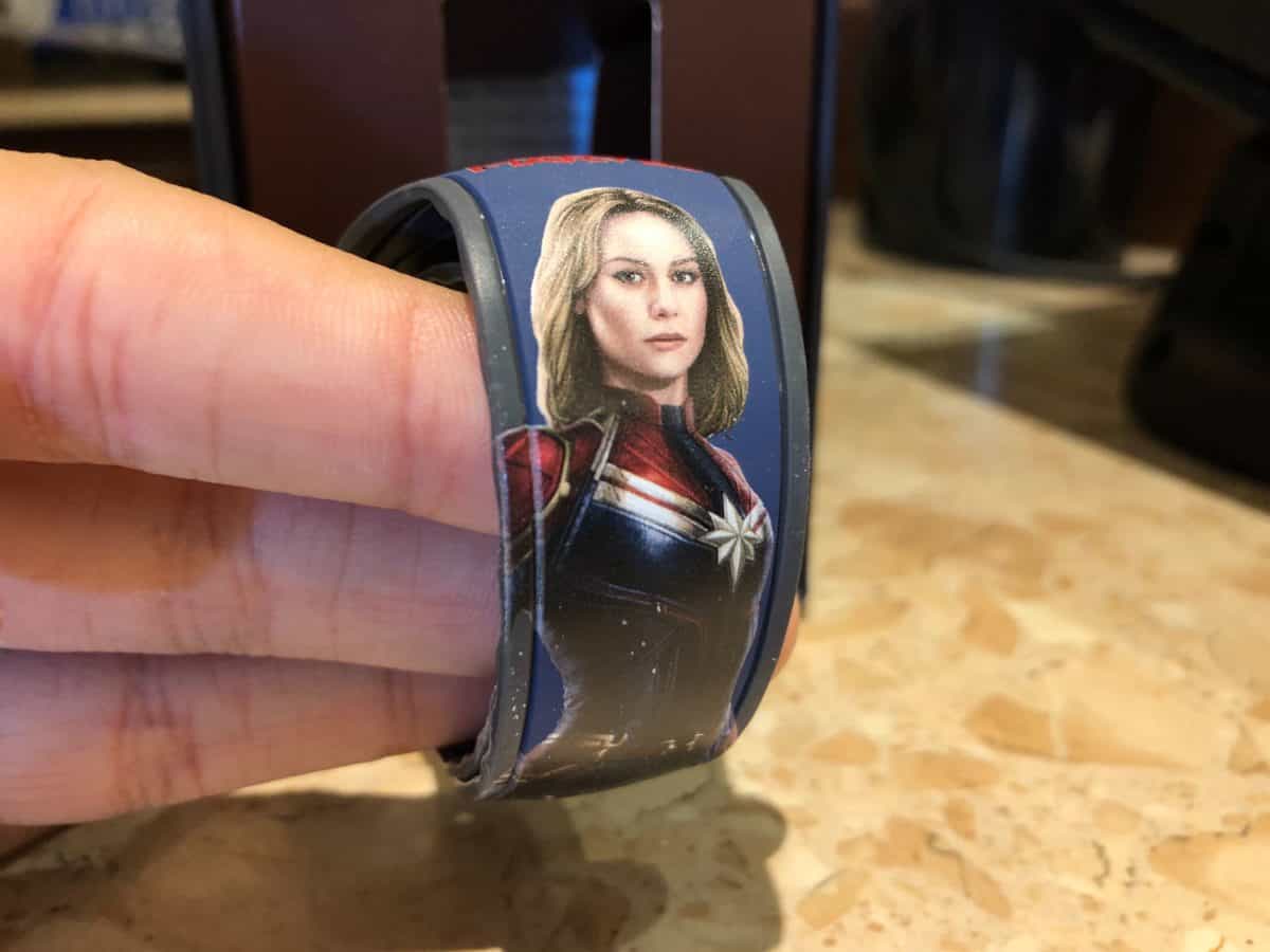 captain marvel magicband march 2019