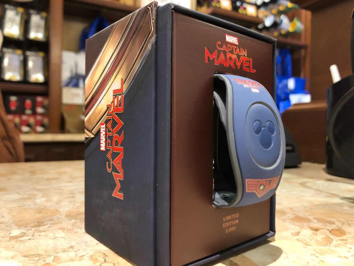captain marvel magicband march 2019