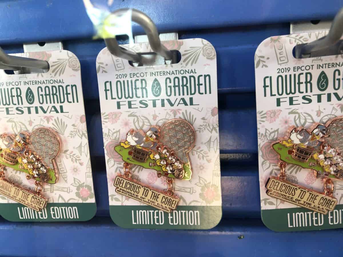 epcot flower and garden 2019 trading pins