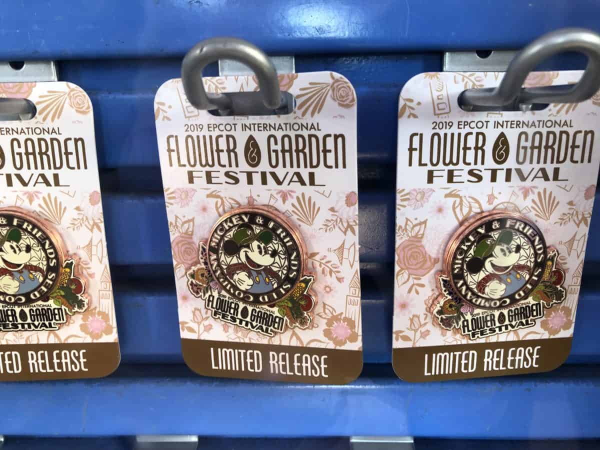 epcot flower and garden 2019 trading pins