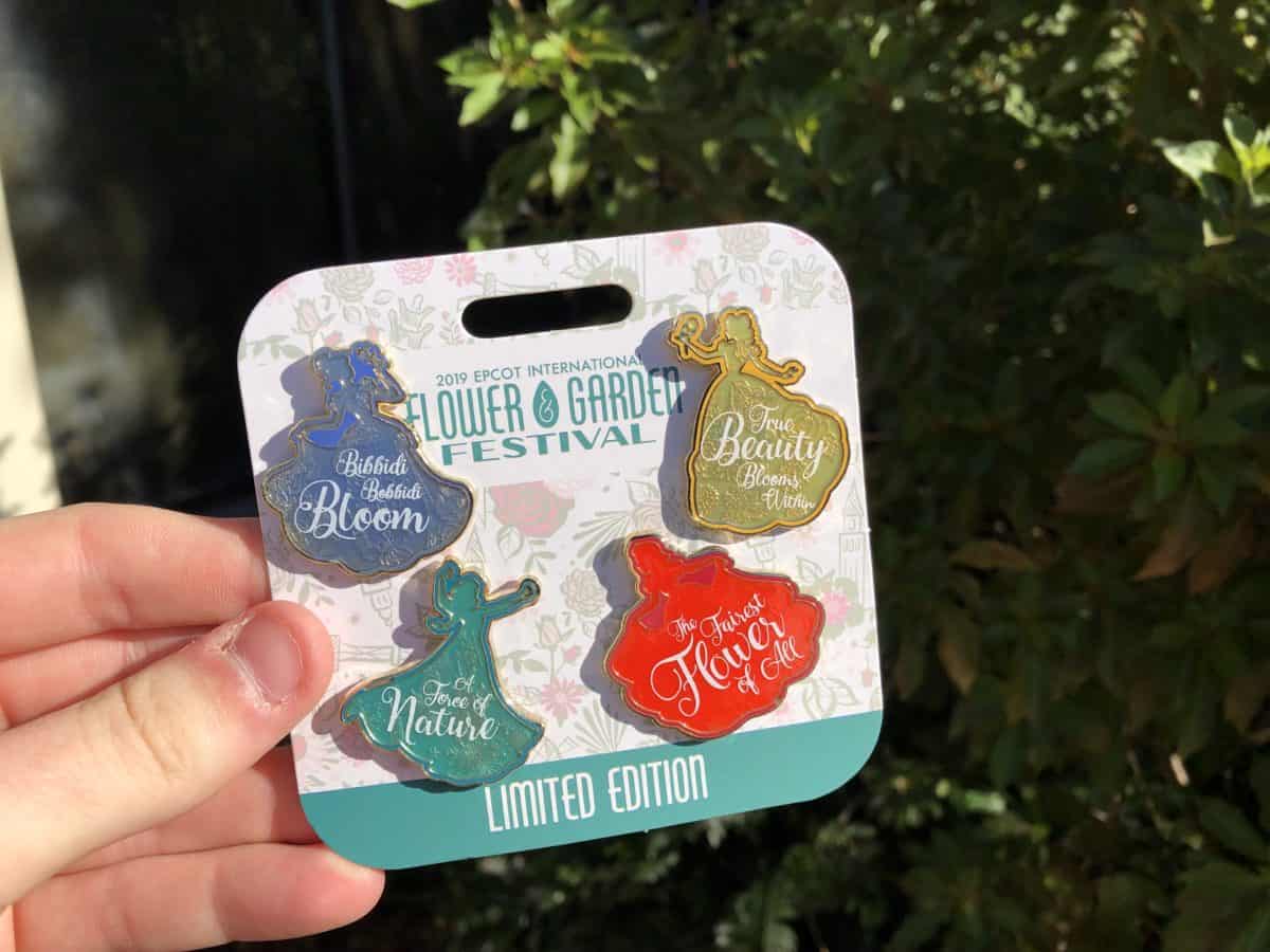 epcot flower and garden 2019 trading pins