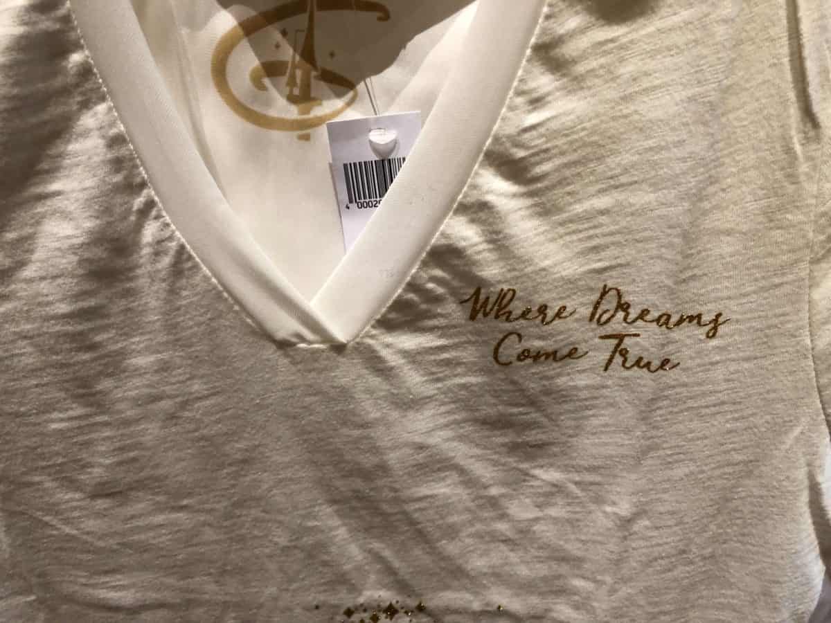 "Where Dreams Come True" V-Neck Shirt - $39.99