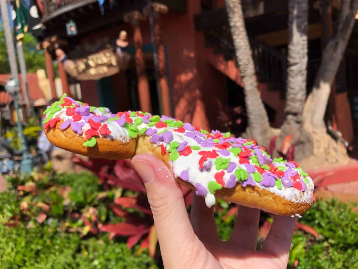 mickey confetti pretzel