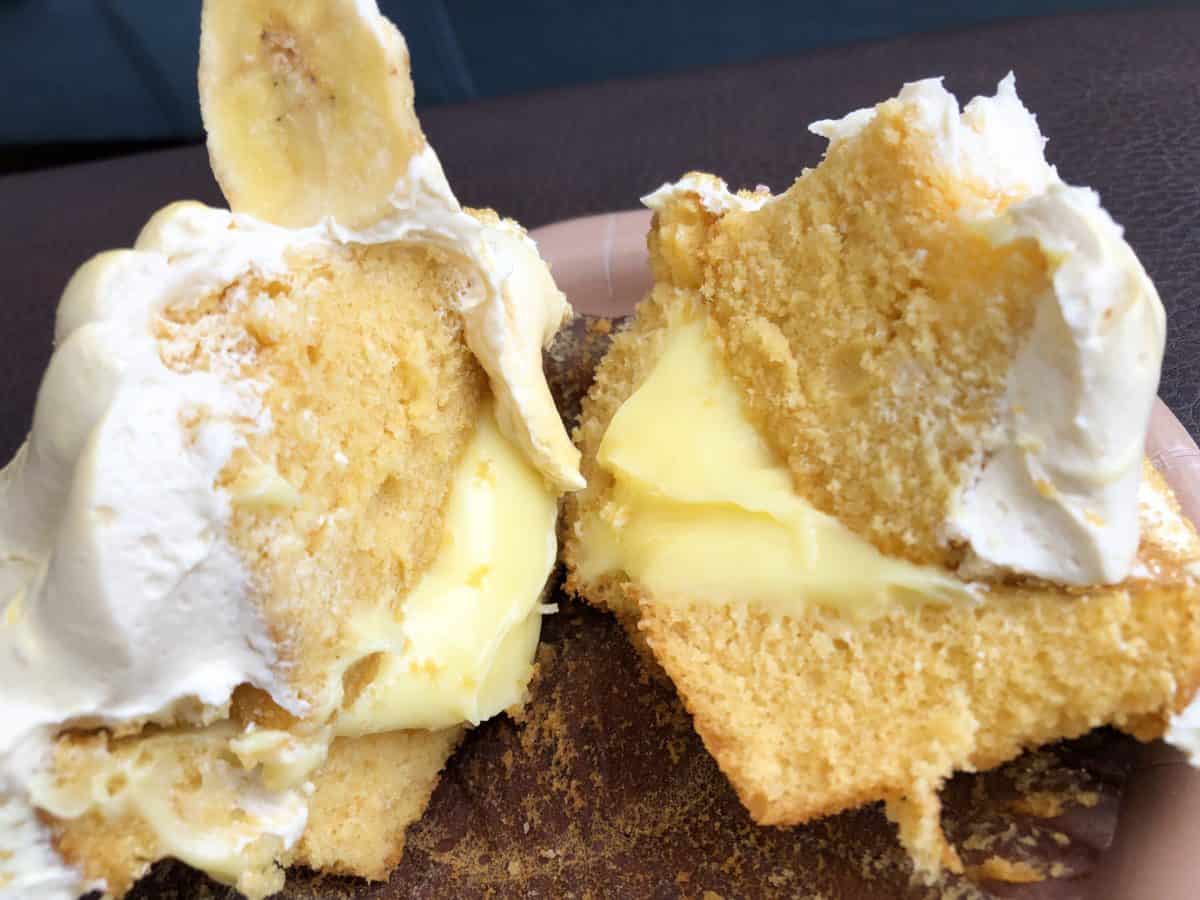 Banana Caramel Cupcake