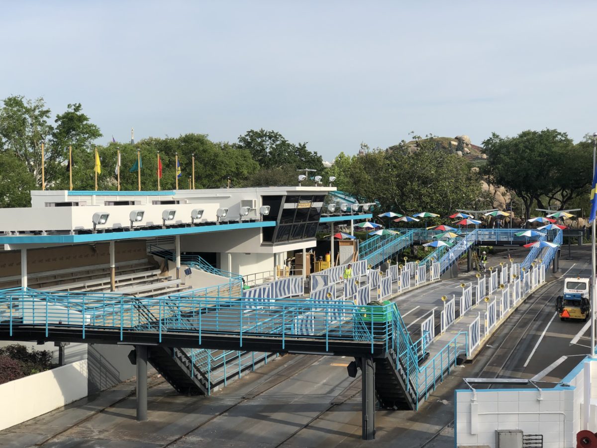 Tomorrowland Speedway Painting and Track Repairs