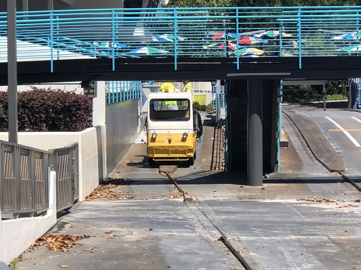 Painting Tomorrowland Speedway 