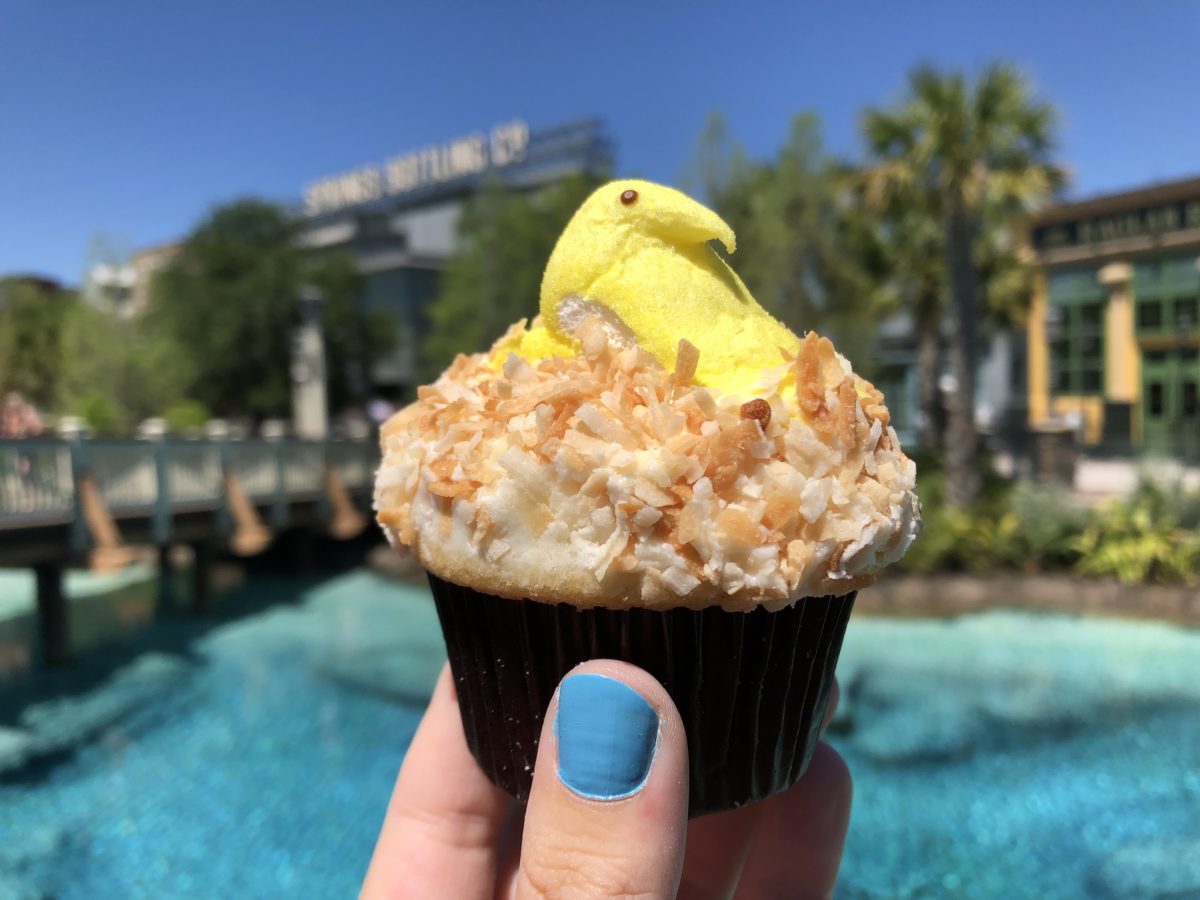 Sprinkles Peeps cupcakes 