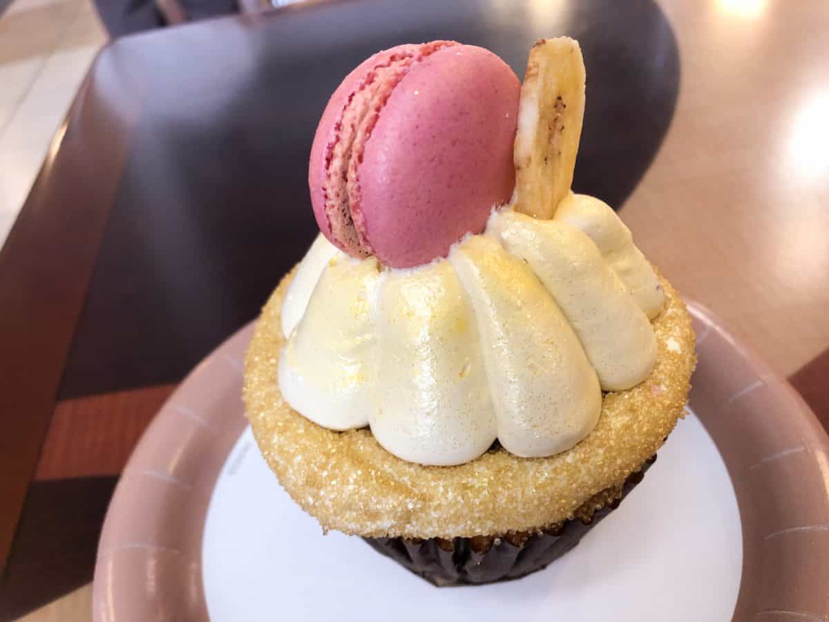 Banana Caramel Cupcake