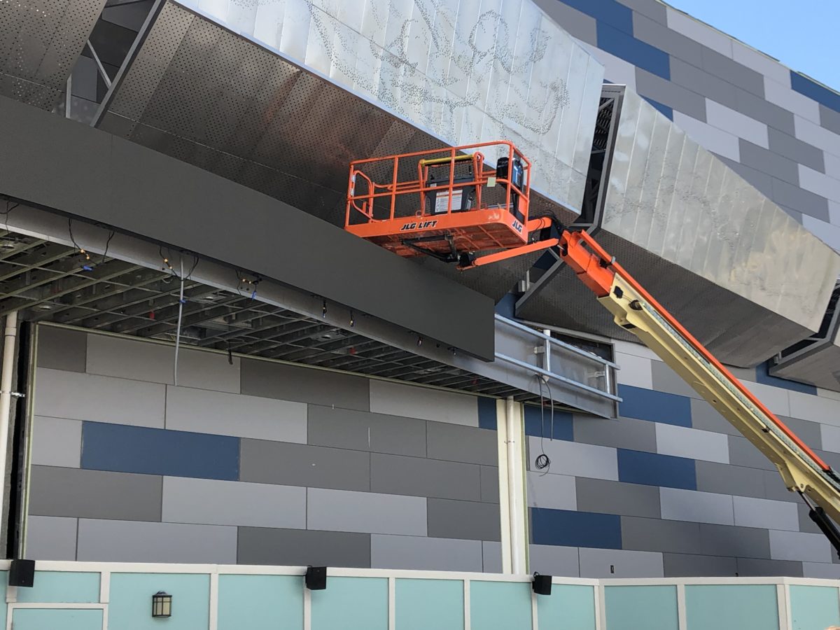 NBA experience construction 4/16