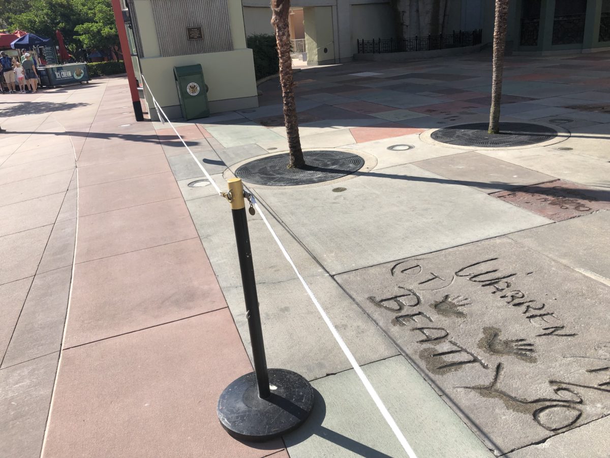 Chinese theater hand print 