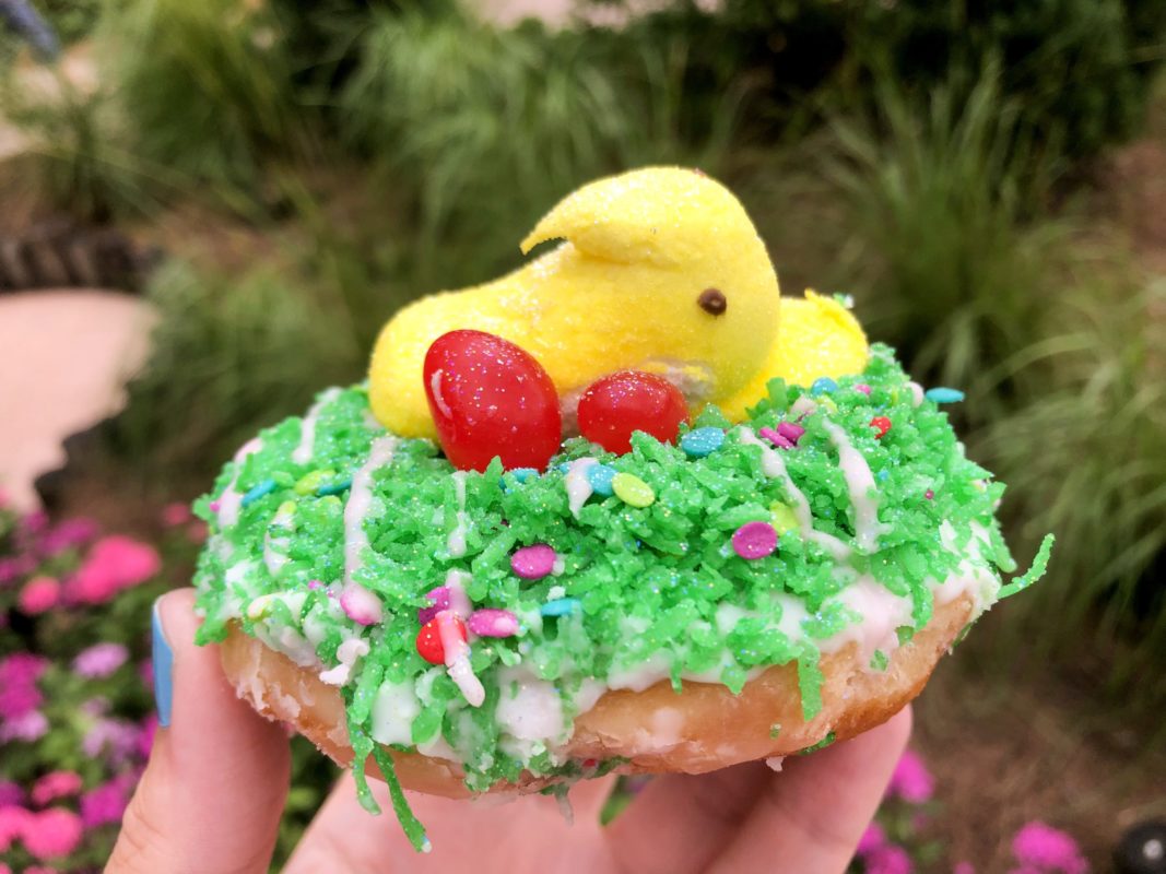 Easter Peeps Donut roaring fork
