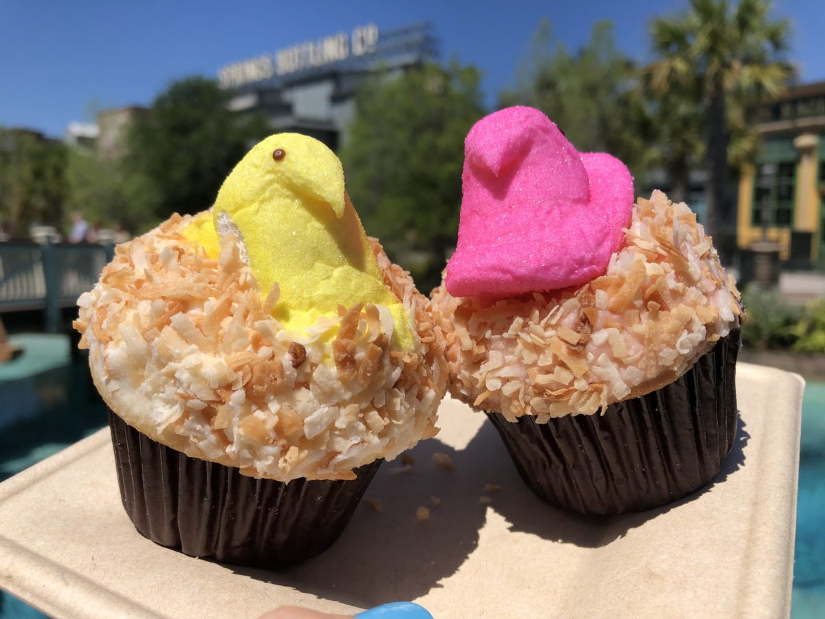 Sprinkles Peeps cupcakes