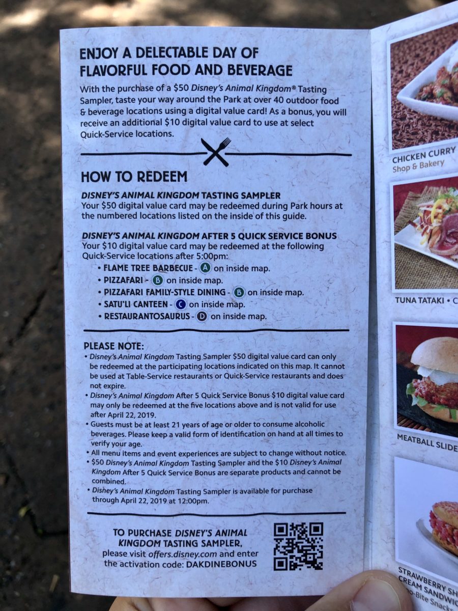 animal kingdom tasting sampler april 2019