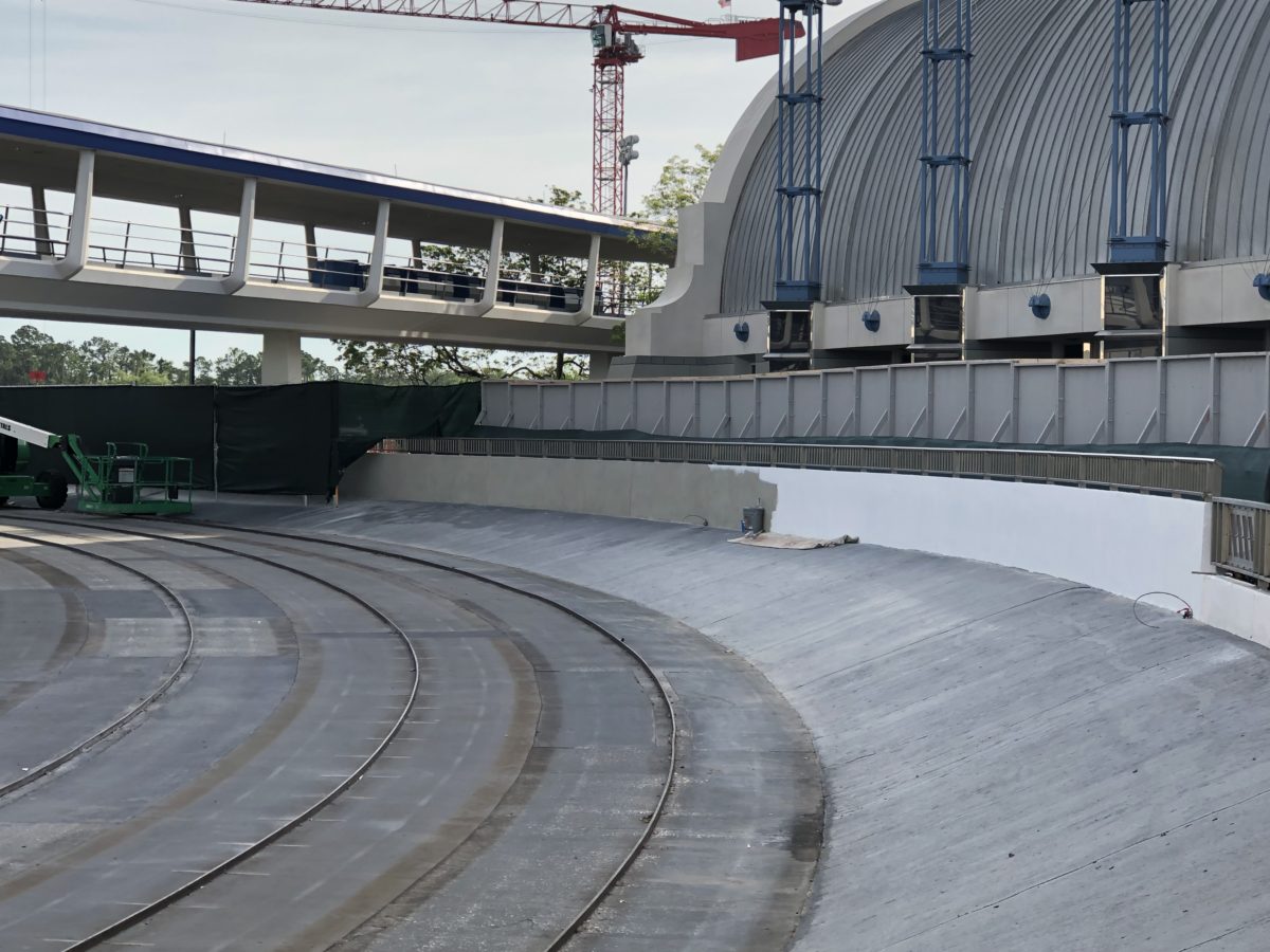 Tomorrowland Speedway Painting and Track Repairs