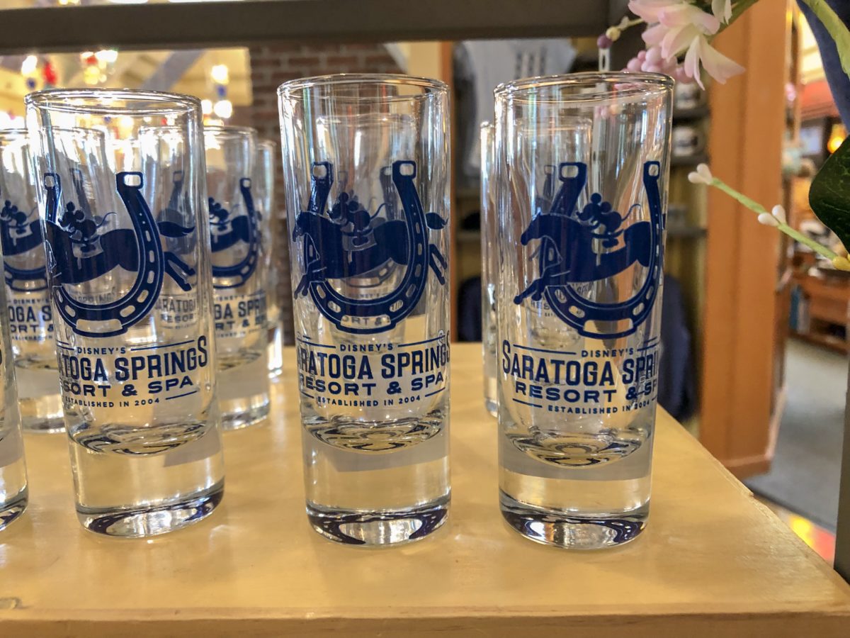 Saratoga springs shot glass 
