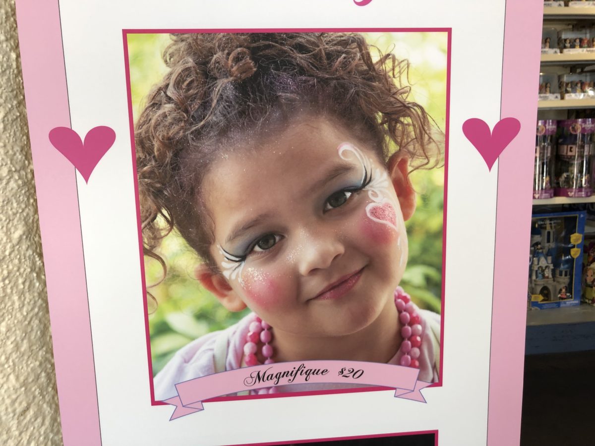 Fancy Nancy make over station 