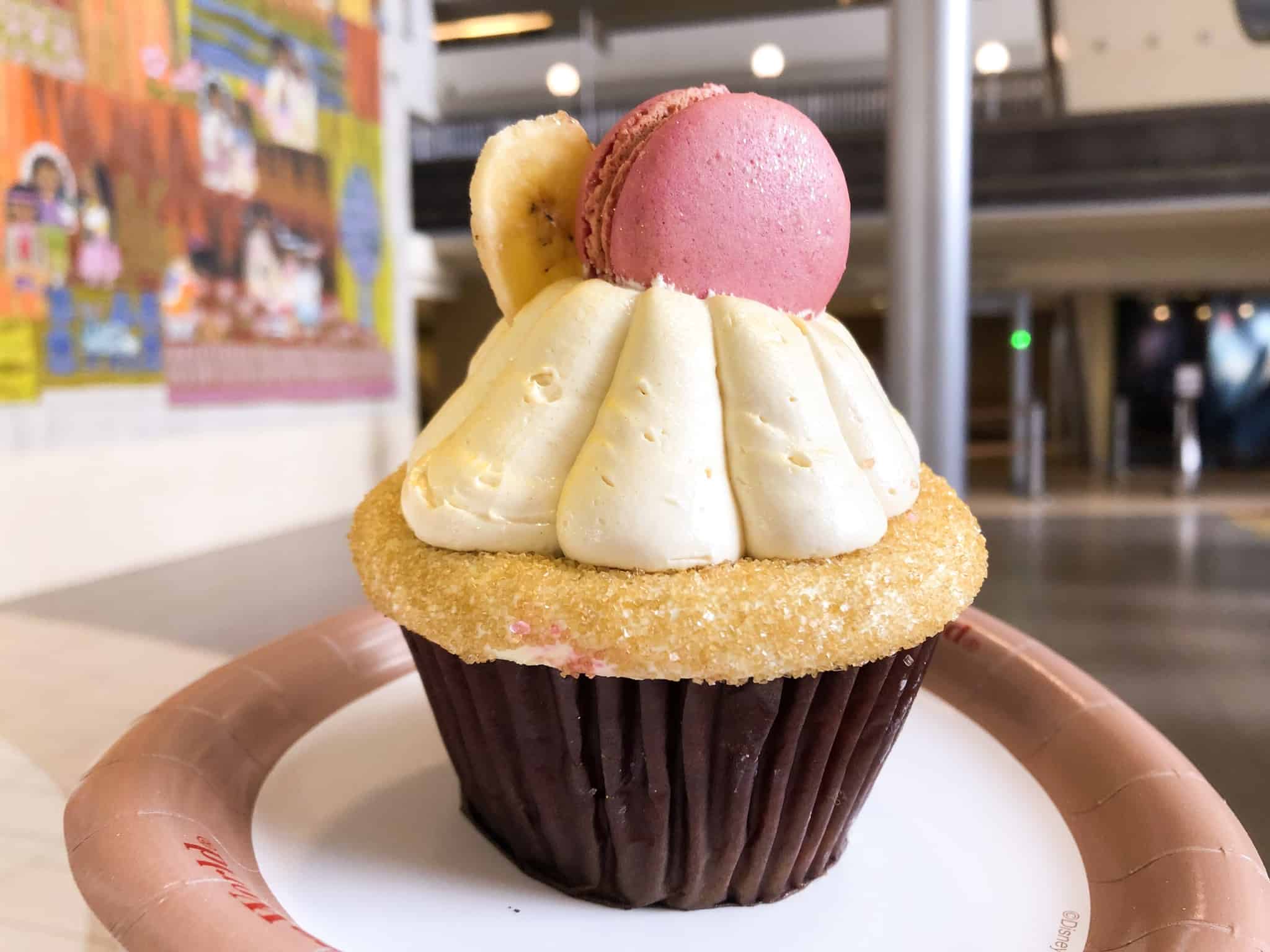 Banana Caramel Cupcake