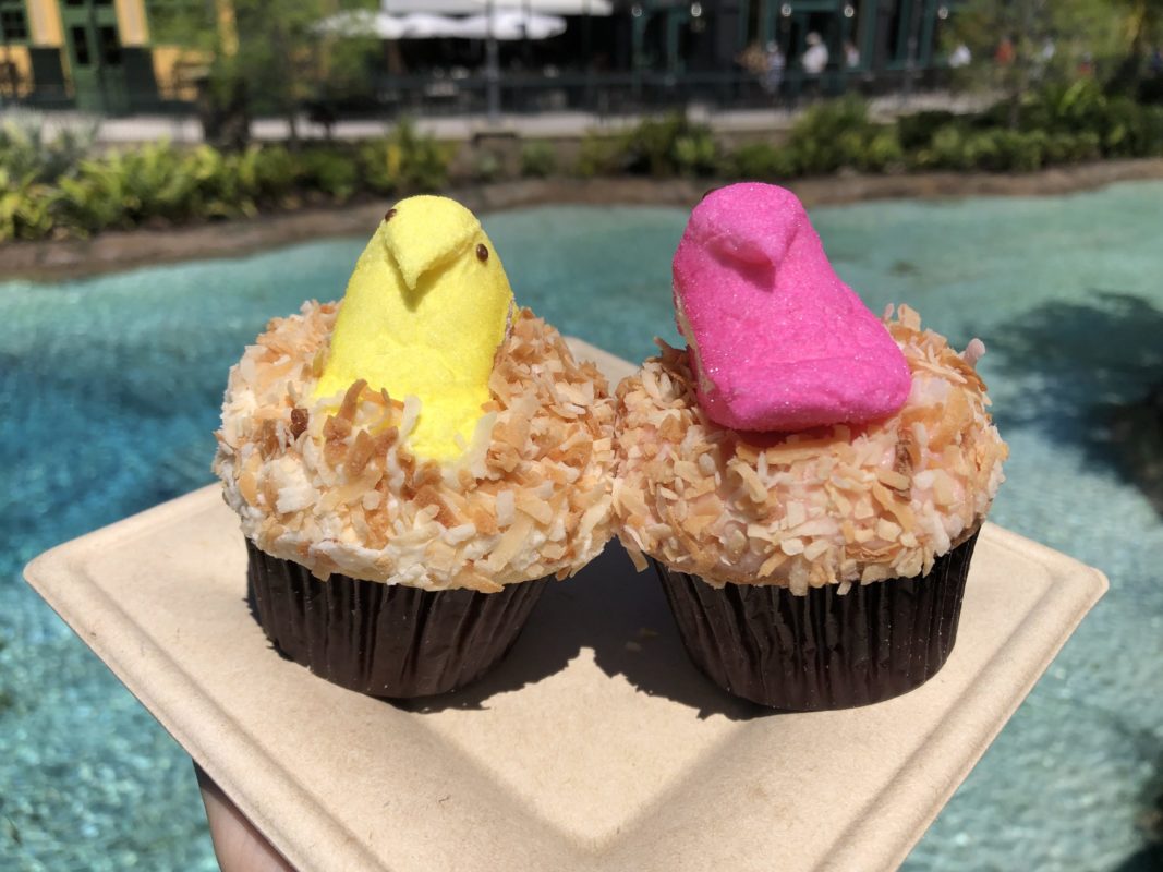 Sprinkles Peeps cupcakes