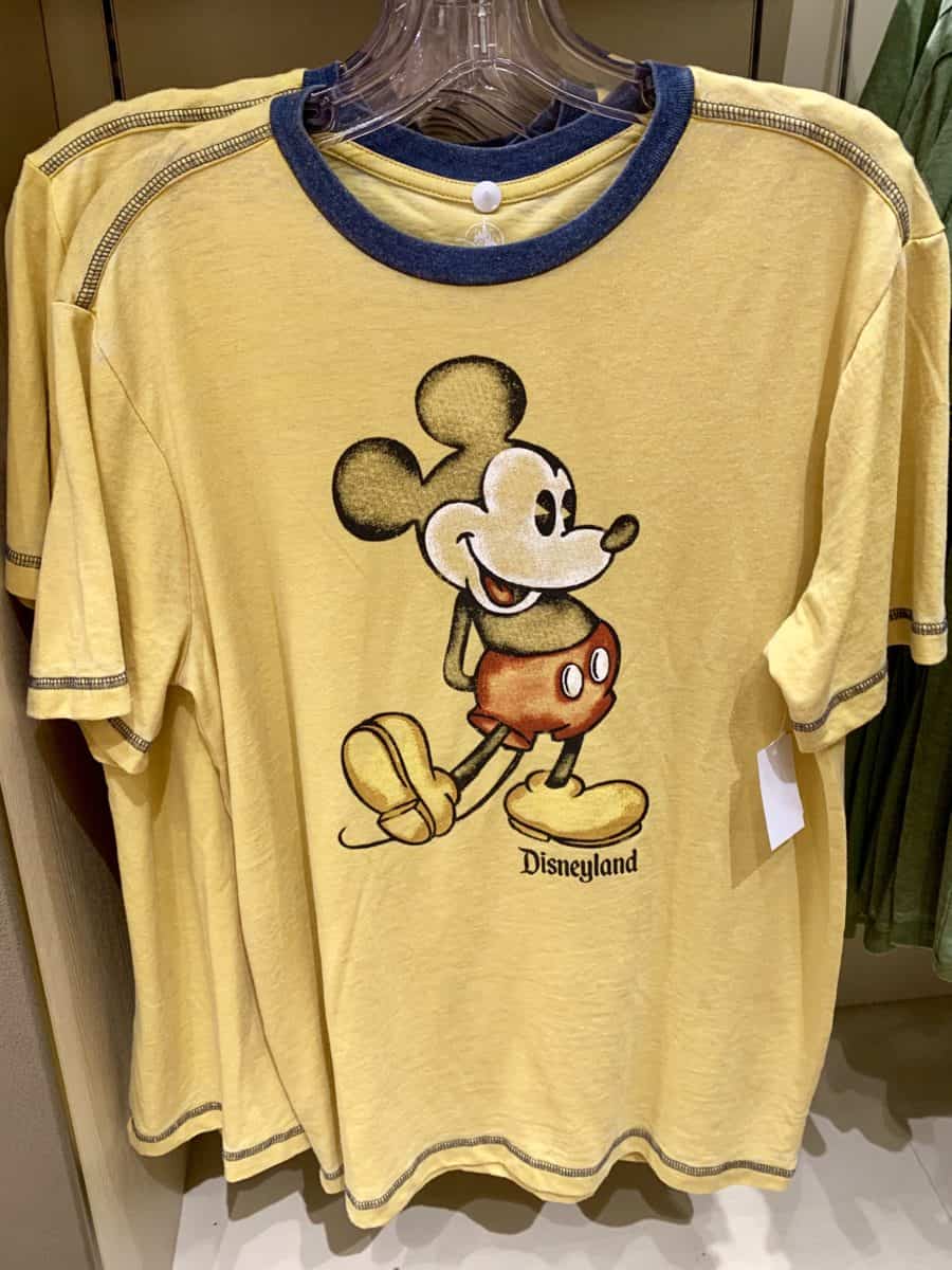 Classic Mickey Mouse T-Shirt in Multiple Colors Disneyland Resort