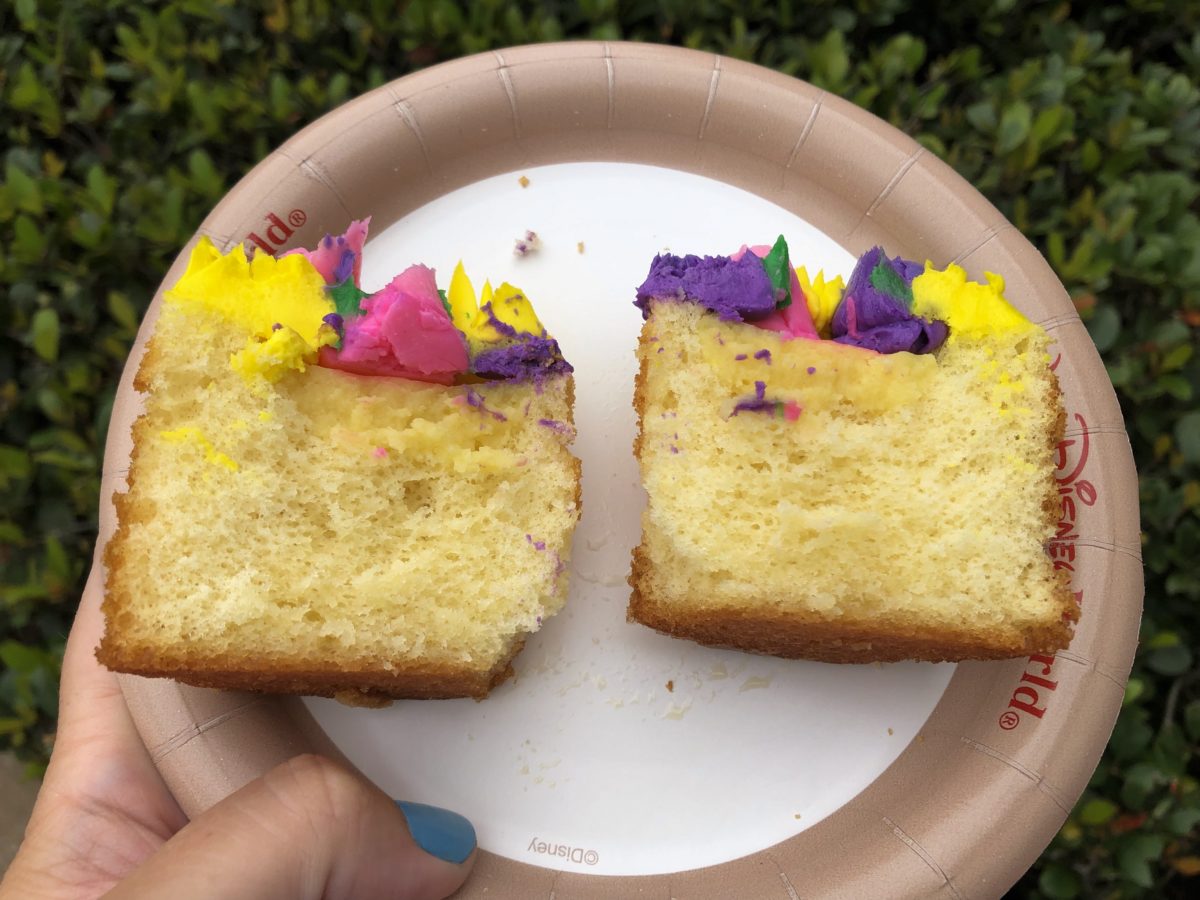 Grand Floridian Mimosa spring cupcake