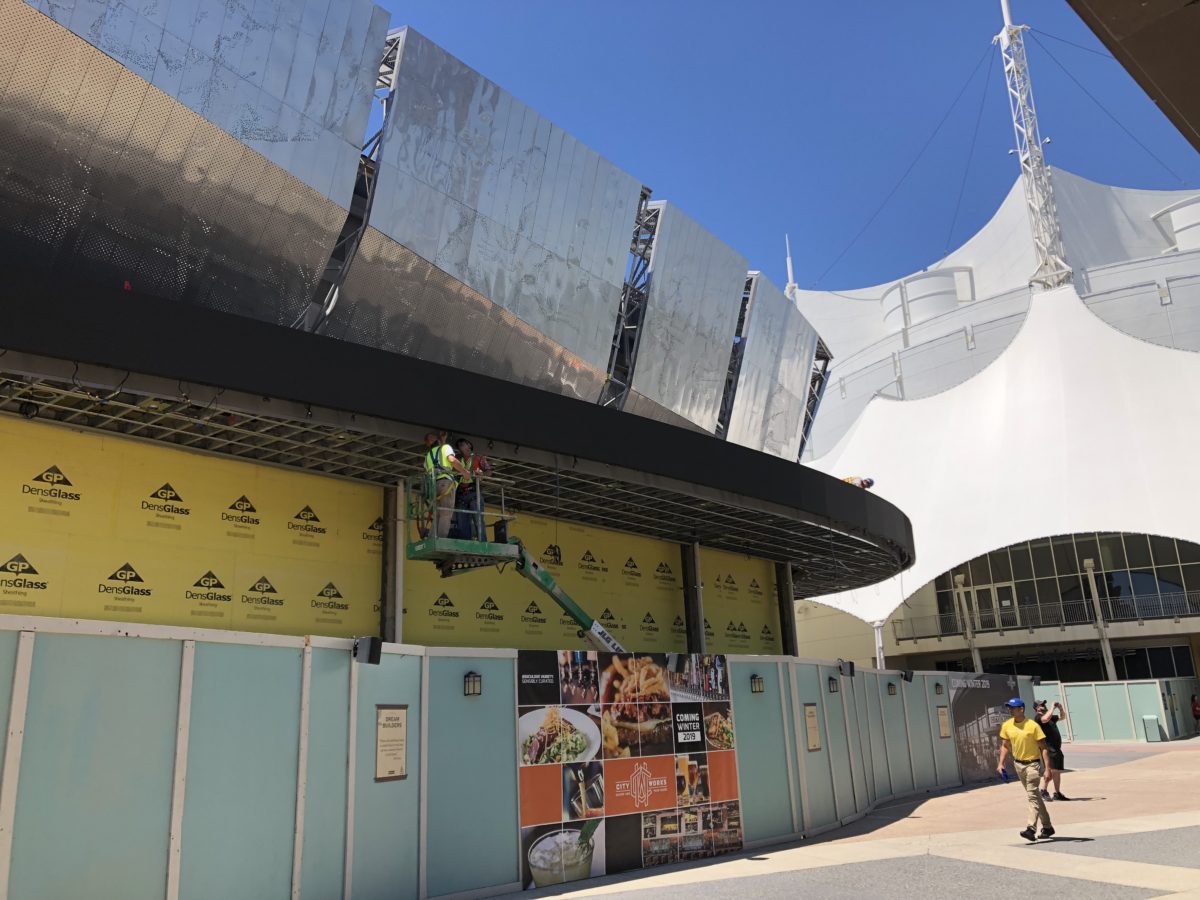 NBA experience construction 4/16