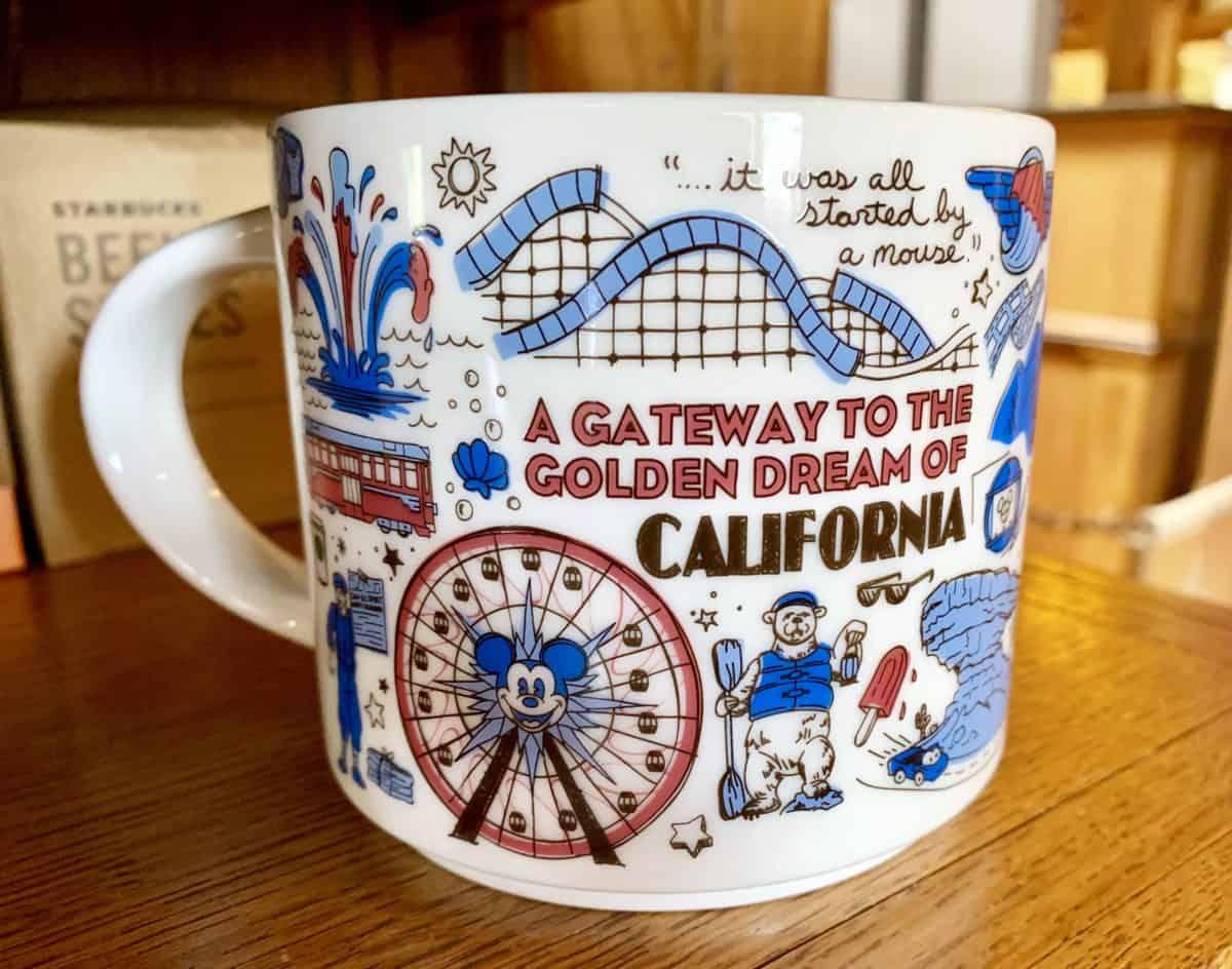 Disney California Adventure Been There Starbucks Mug