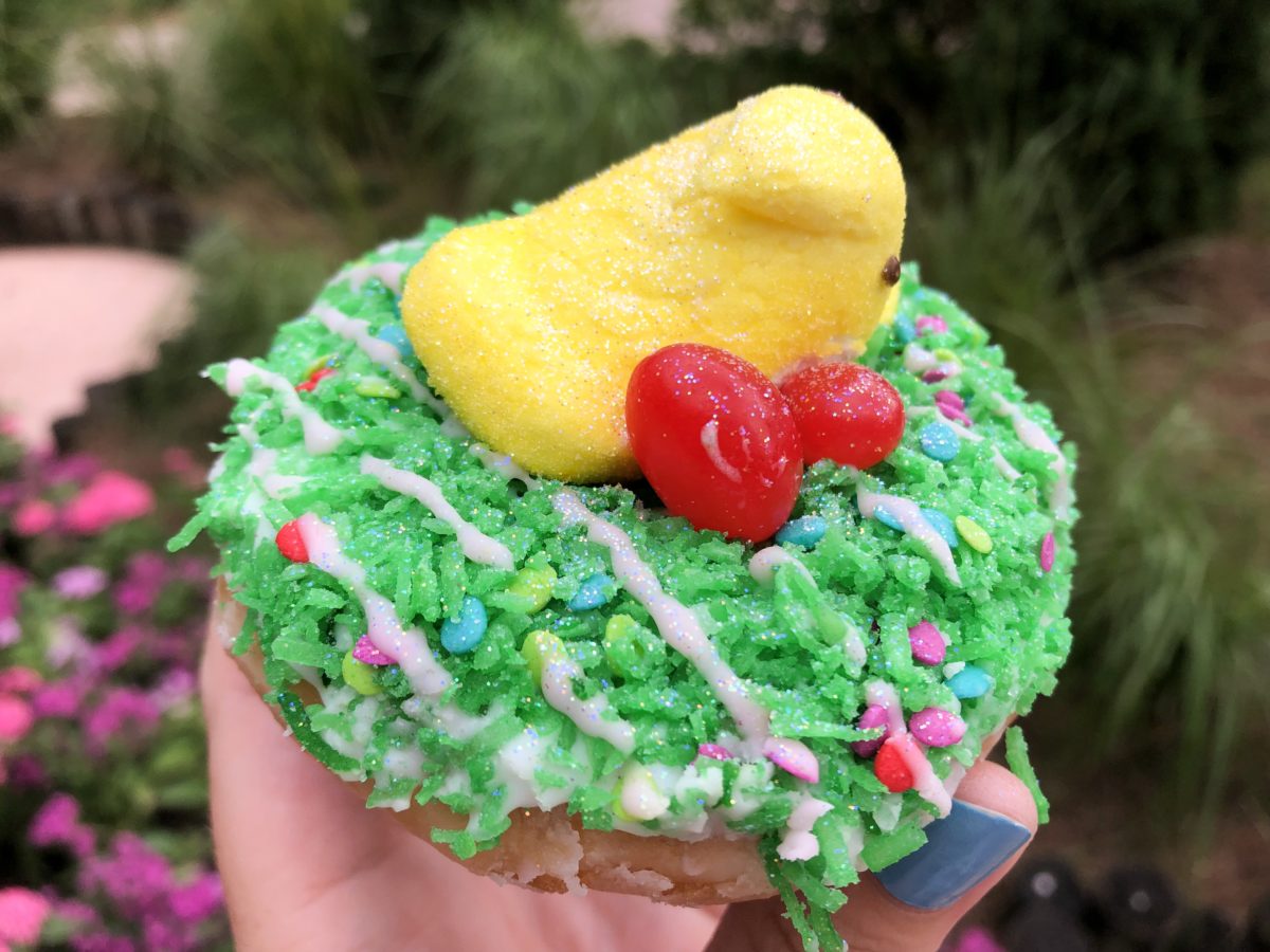 Easter Peeps Donut roaring fork