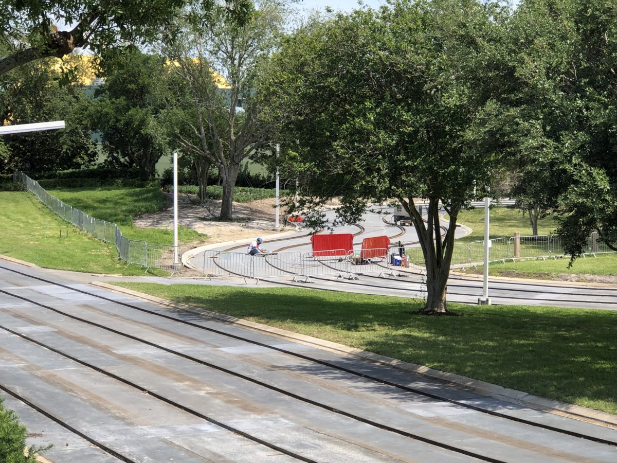 Tomorrowland Speedway Painting and Track Repairs