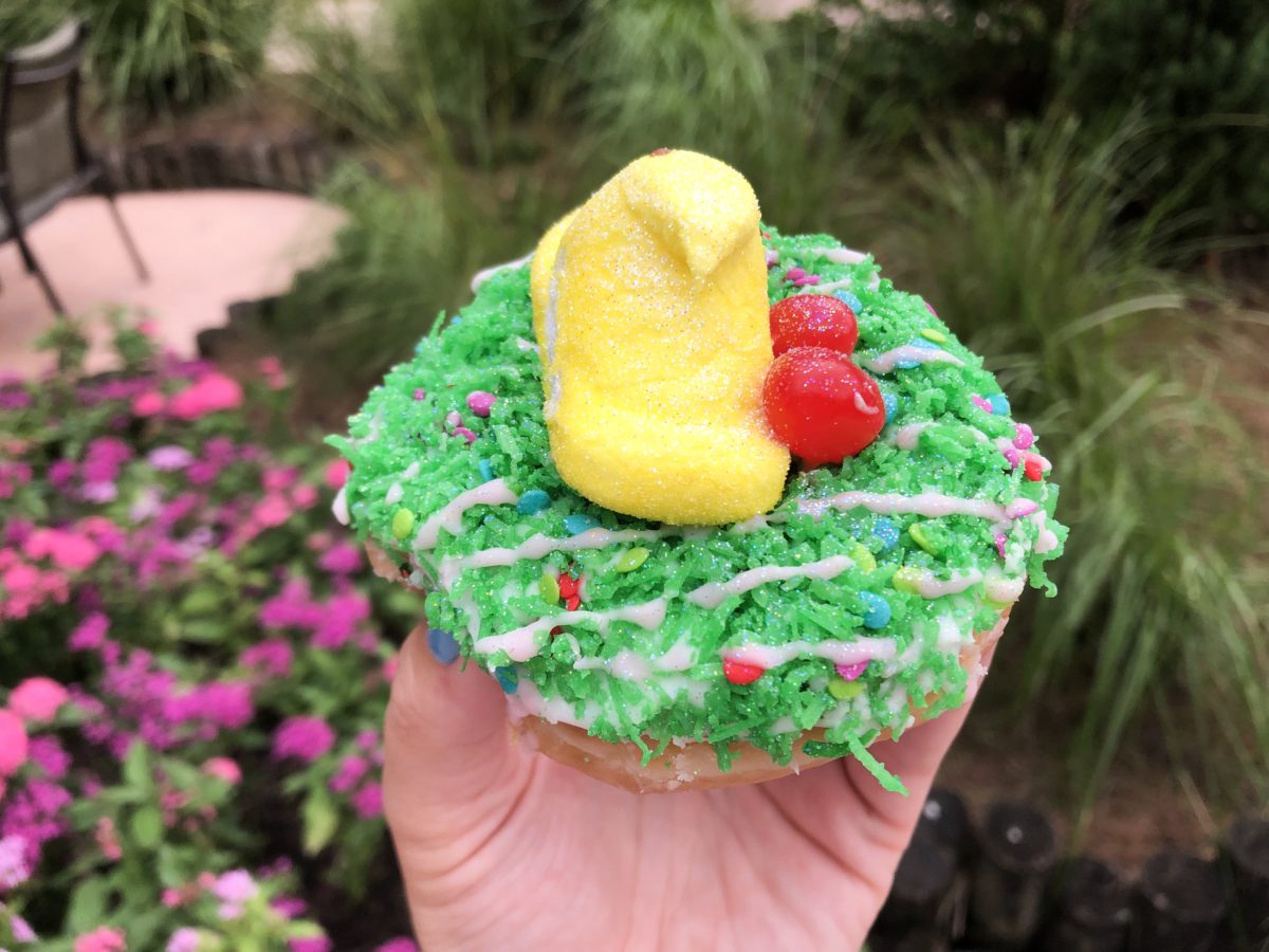 Easter Peeps Donut roaring fork