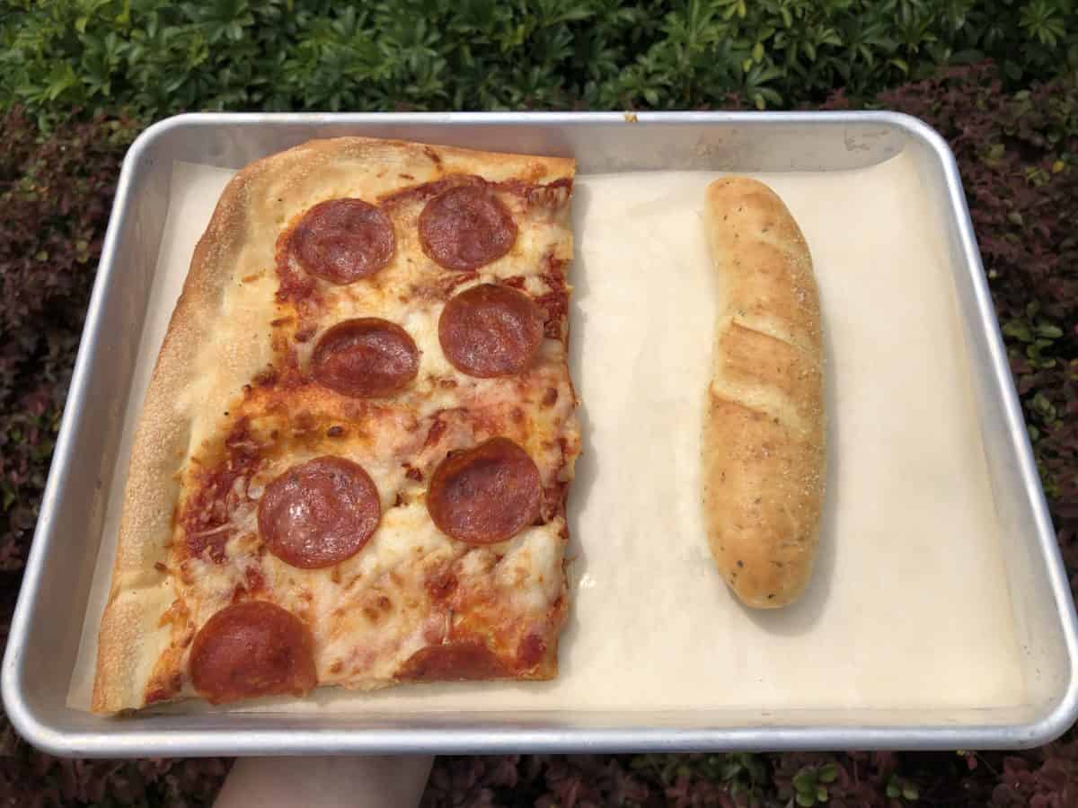 Monster slice pizza