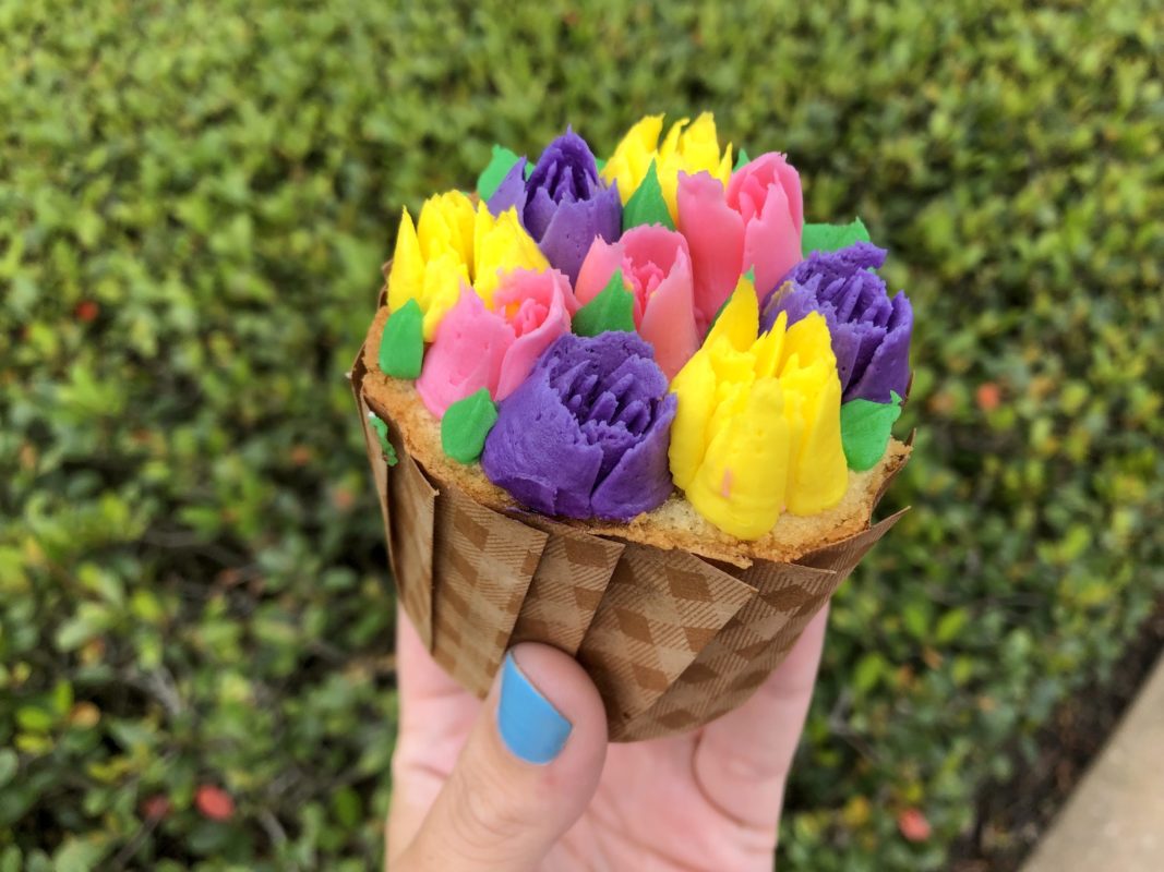Grand Floridian Mimosa spring cupcake
