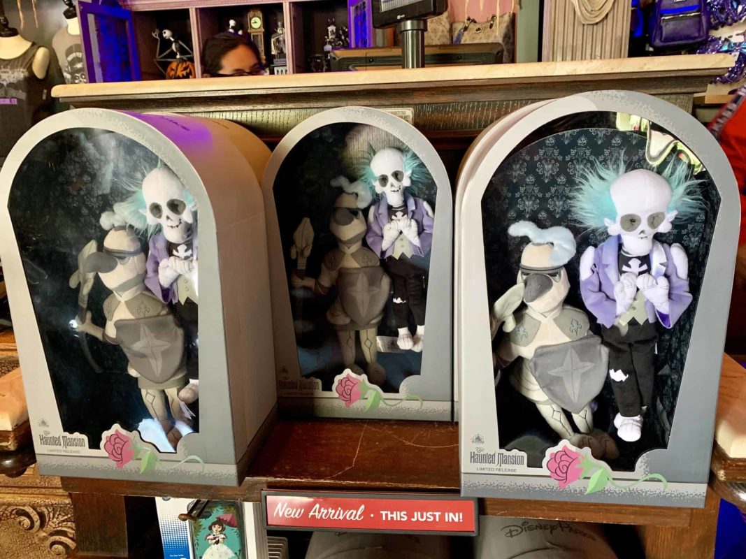 Ghost Host and Knight Haunted Mansion Limited Edition Plush Set