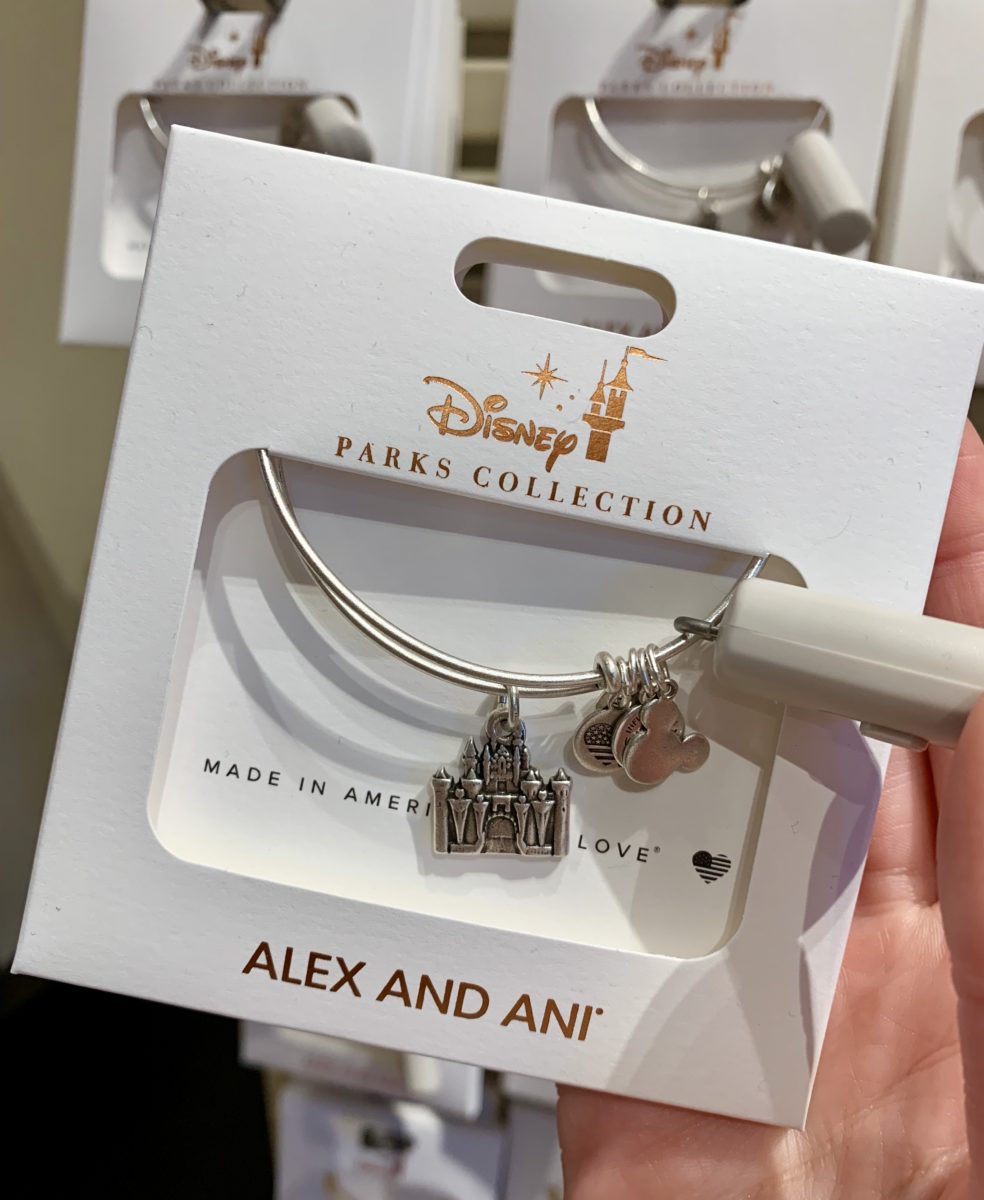Gold and Silver Sleeping Beauty Castle Alex and Ani Bangle