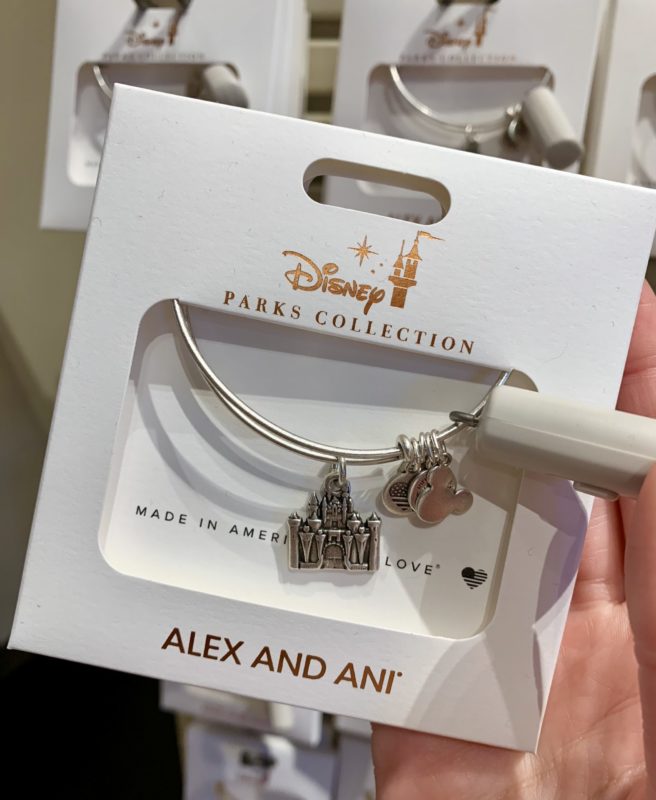 Gold and Silver Sleeping Beauty Castle Alex and Ani Bangle