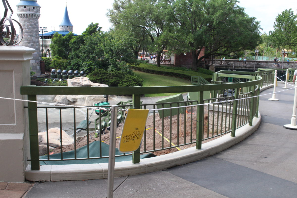 Cinderella Castle moat